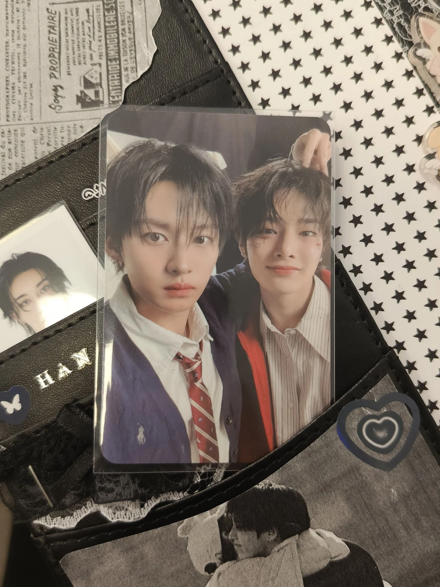 Stray Kids Stray Kids - Bang Chan & HAN - 6th Fanmeeting - STAY in Our Little House Event merch photocard bag listing photo 1