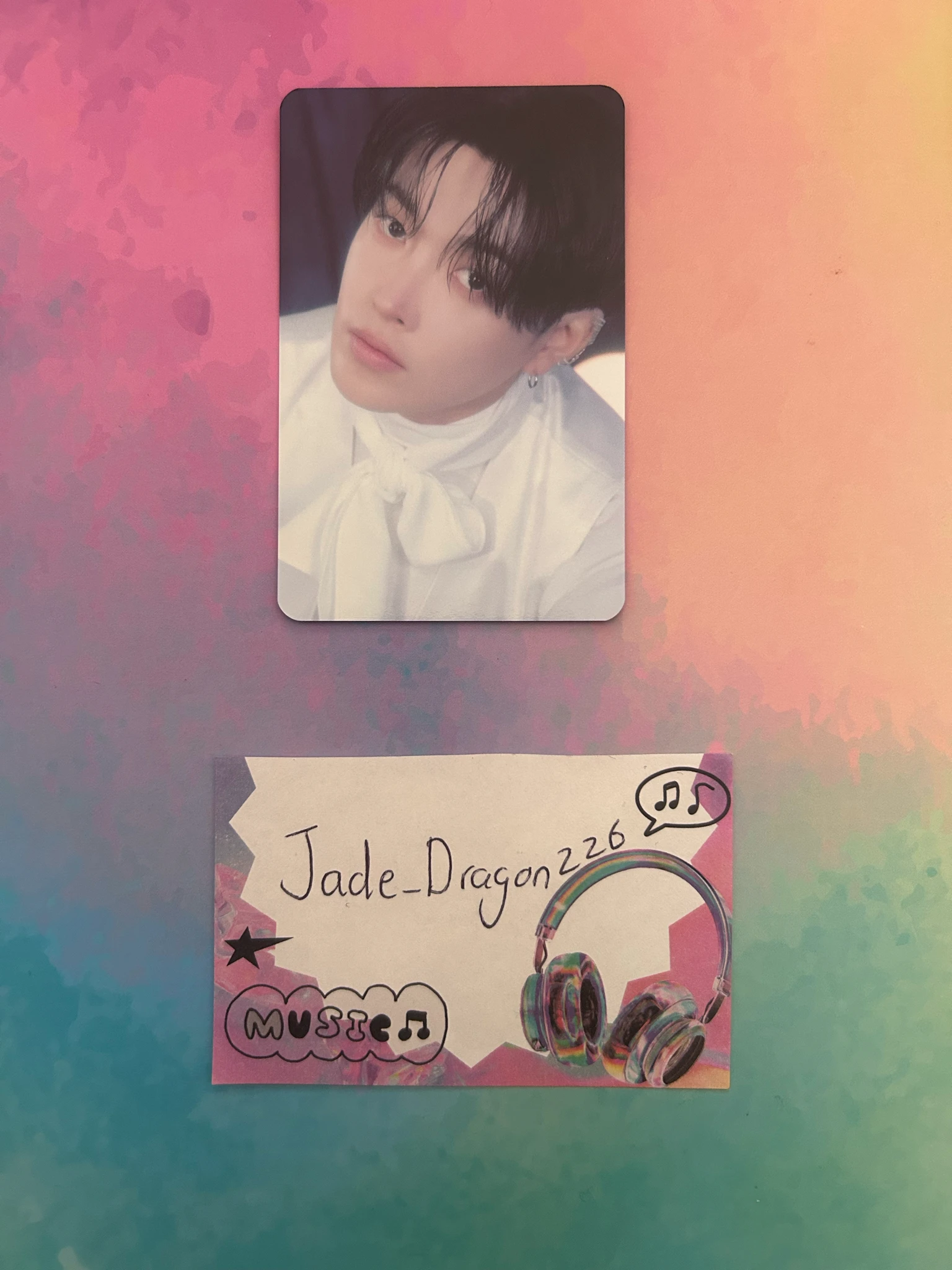 ATEEZ Hongjoong ATEEZ - Hongjoong - ANITEEZ IN DEJA VU Other trading card merch photocard random pack listing photo 1