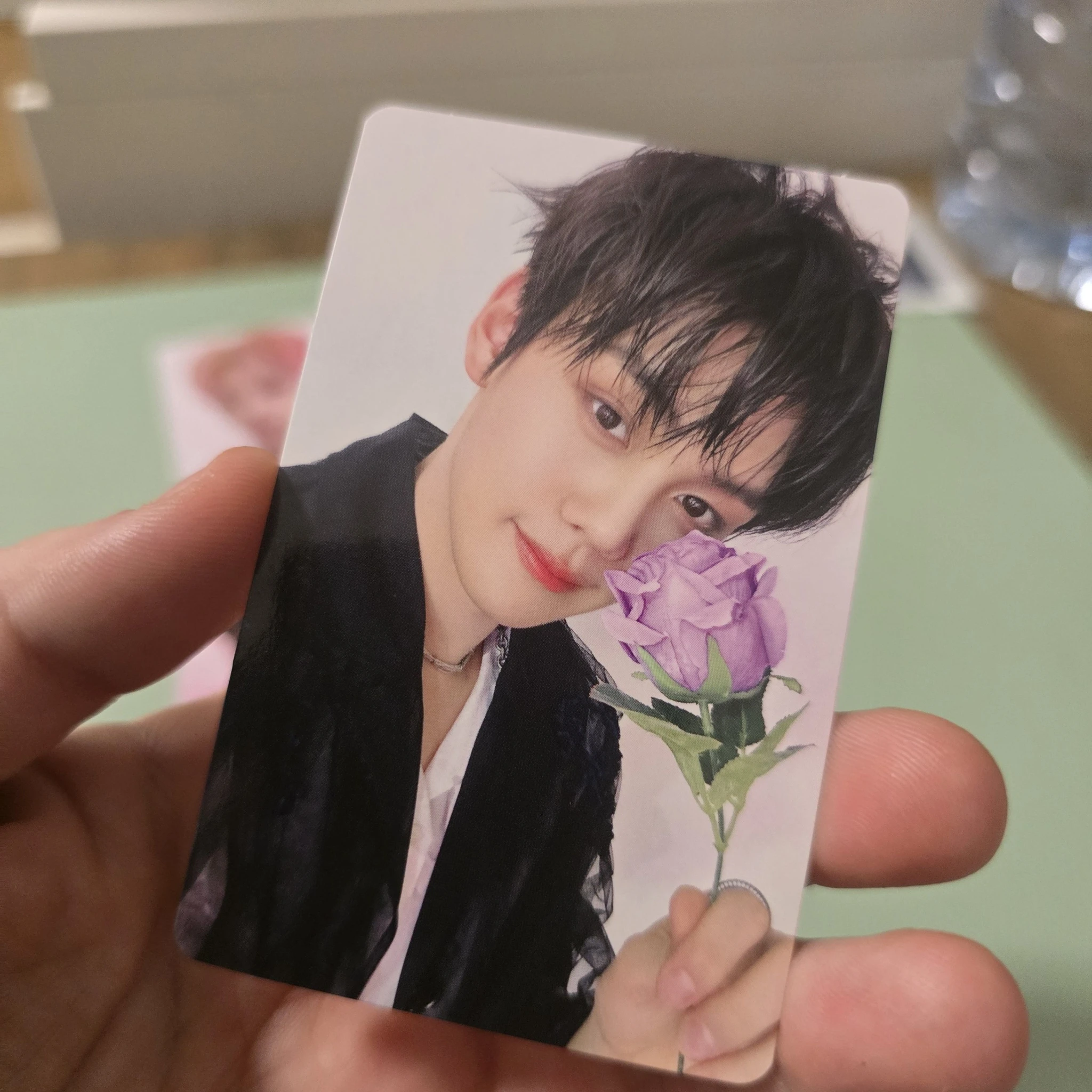 ZEROBASEONE Gyuvin ZEROBASEONE - Gyuvin - Yura Yura (ゆらゆら -運命の花-) Album japanese album album photocard solo jacket version listing photo 1