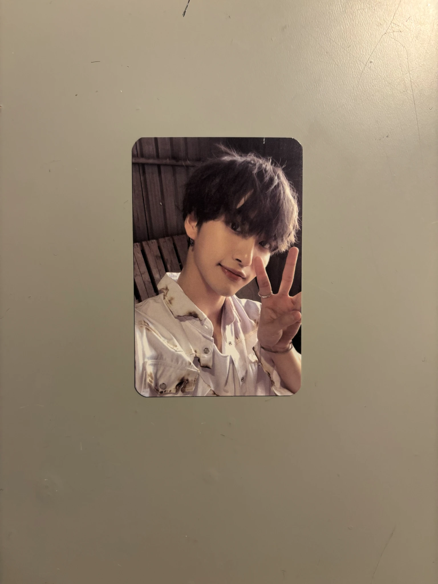 ATEEZ Seonghwa ATEEZ - Seonghwa - ZERO : FEVER Part.1 Album apple music pob (pre-order benefit) round 1 listing photo 1