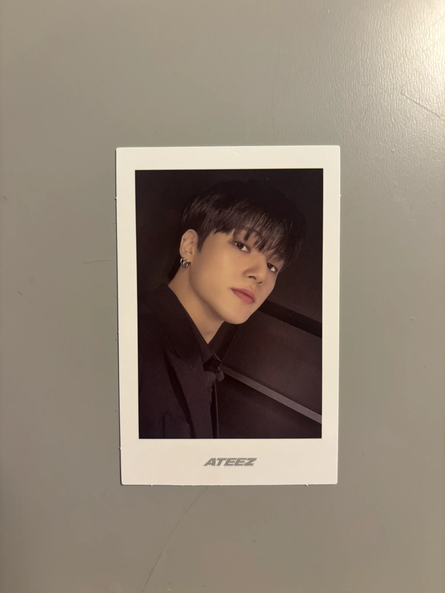 ATEEZ Wooyoung ATEEZ - Wooyoung - Golden Hour : Part.3 Album poca album polaroid listing photo 1