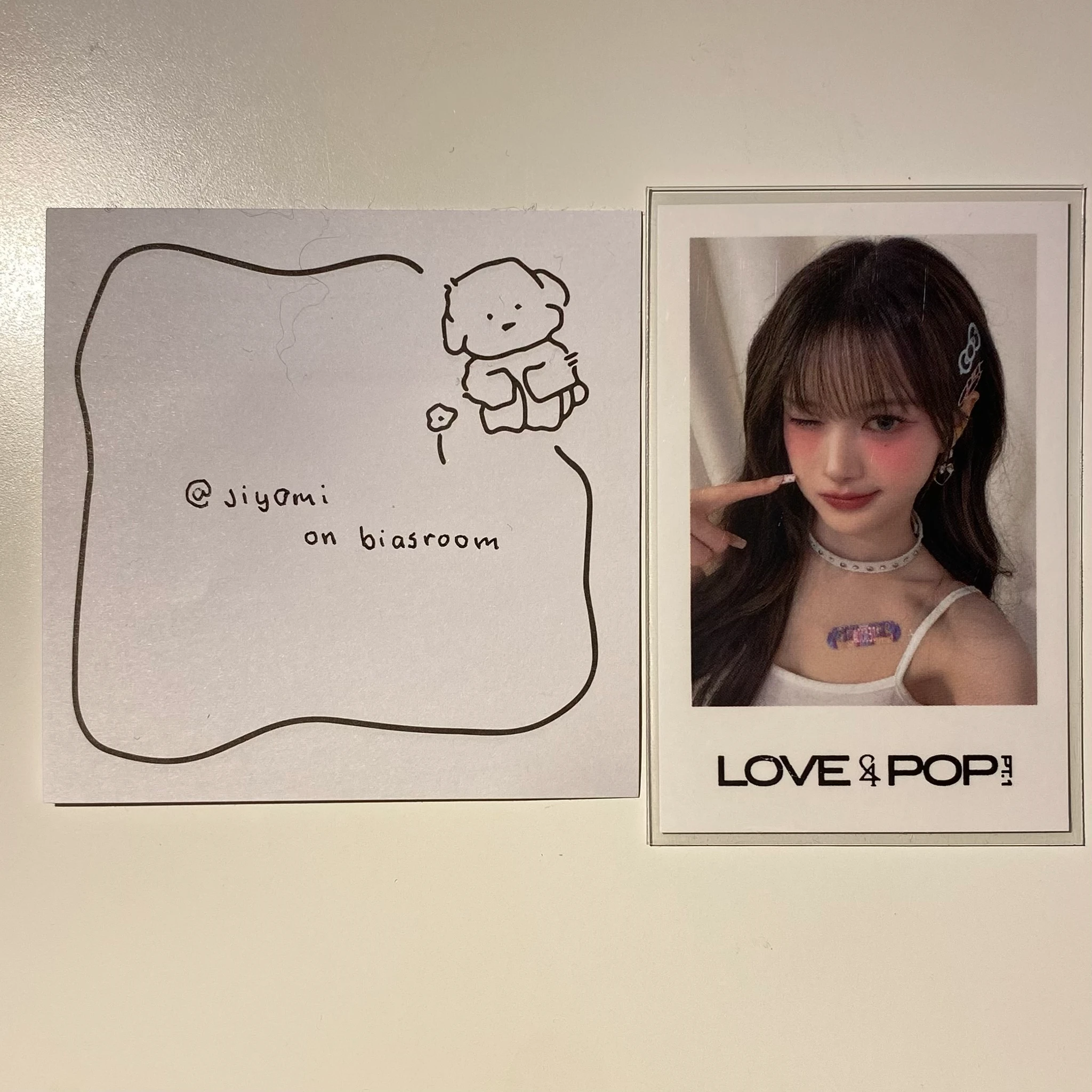 tripleS Mayu tripleS - Mayu - LOVE&POP pt.1 Album hellolive fansign listing photo 1