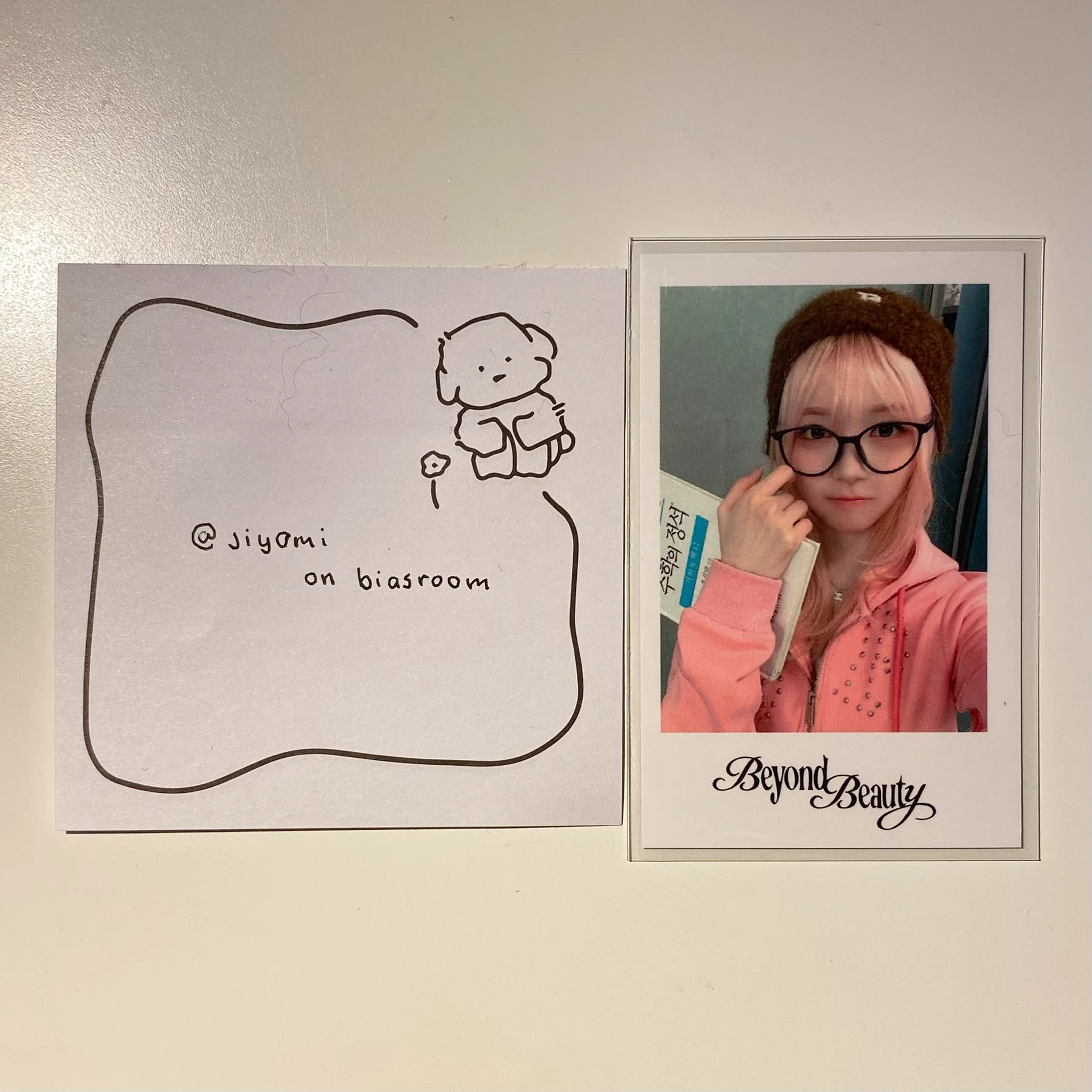 tripleS Chaewon tripleS - Chaewon - Beyond Beauty Album hellolive video call (fancall) round 3 polaroid listing photo 1