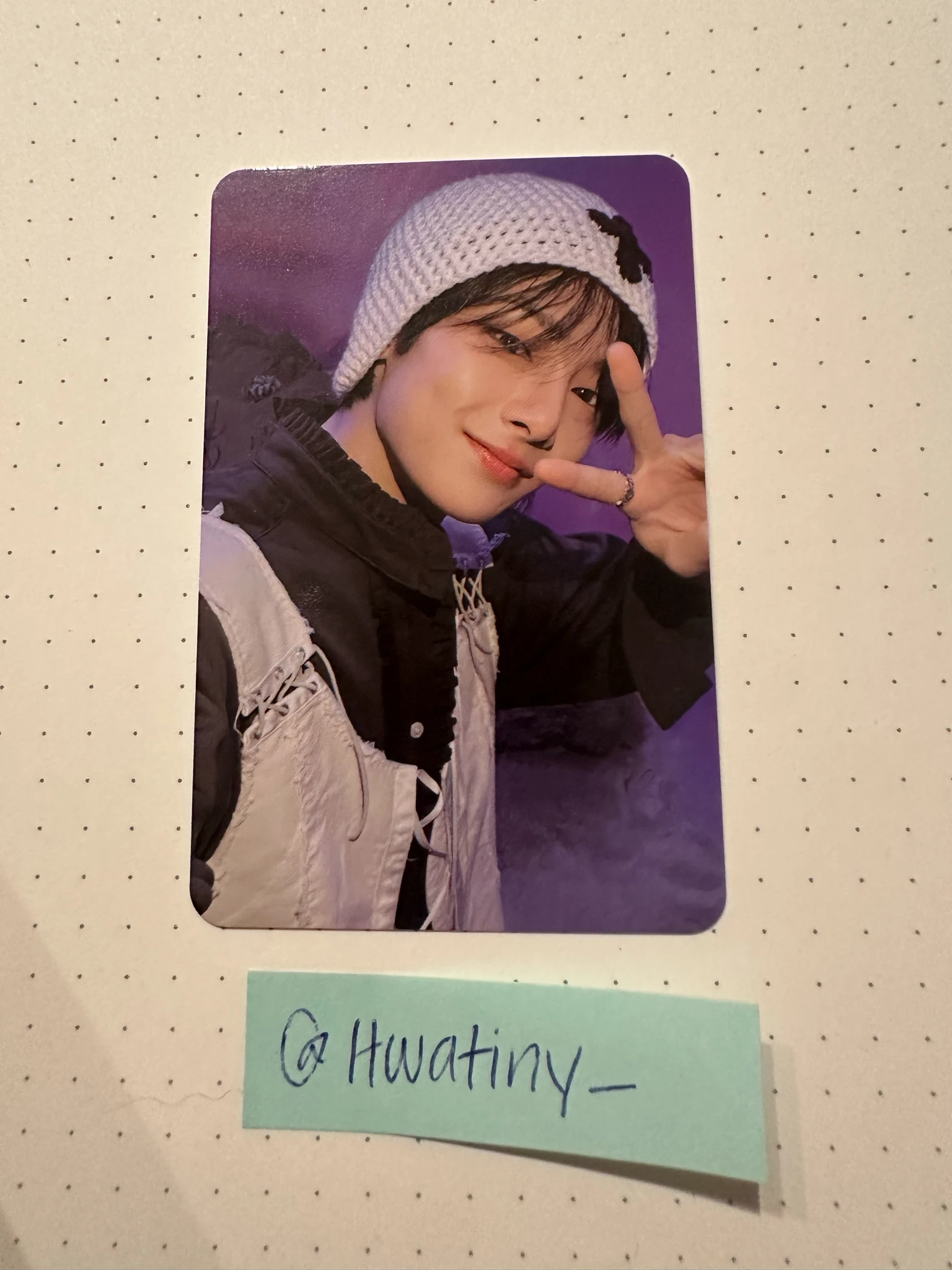 Stray Kids I.N Stray Kids - I.N - ROCK-STAR Album album photocard postcard version listing photo 1
