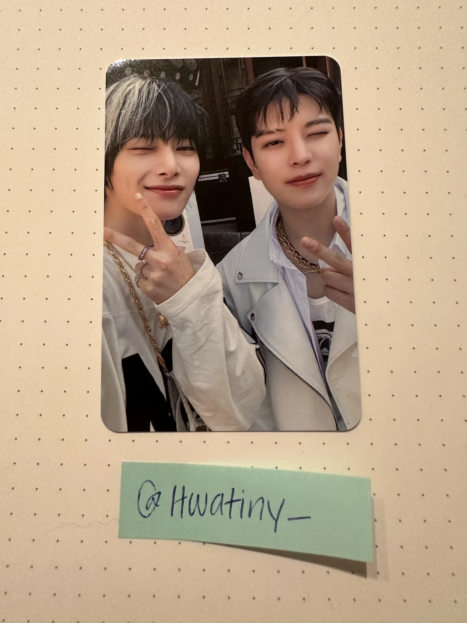 Stray Kids Stray Kids - I.N & Seungmin - HOP Album album photocard skzhop version listing photo 1