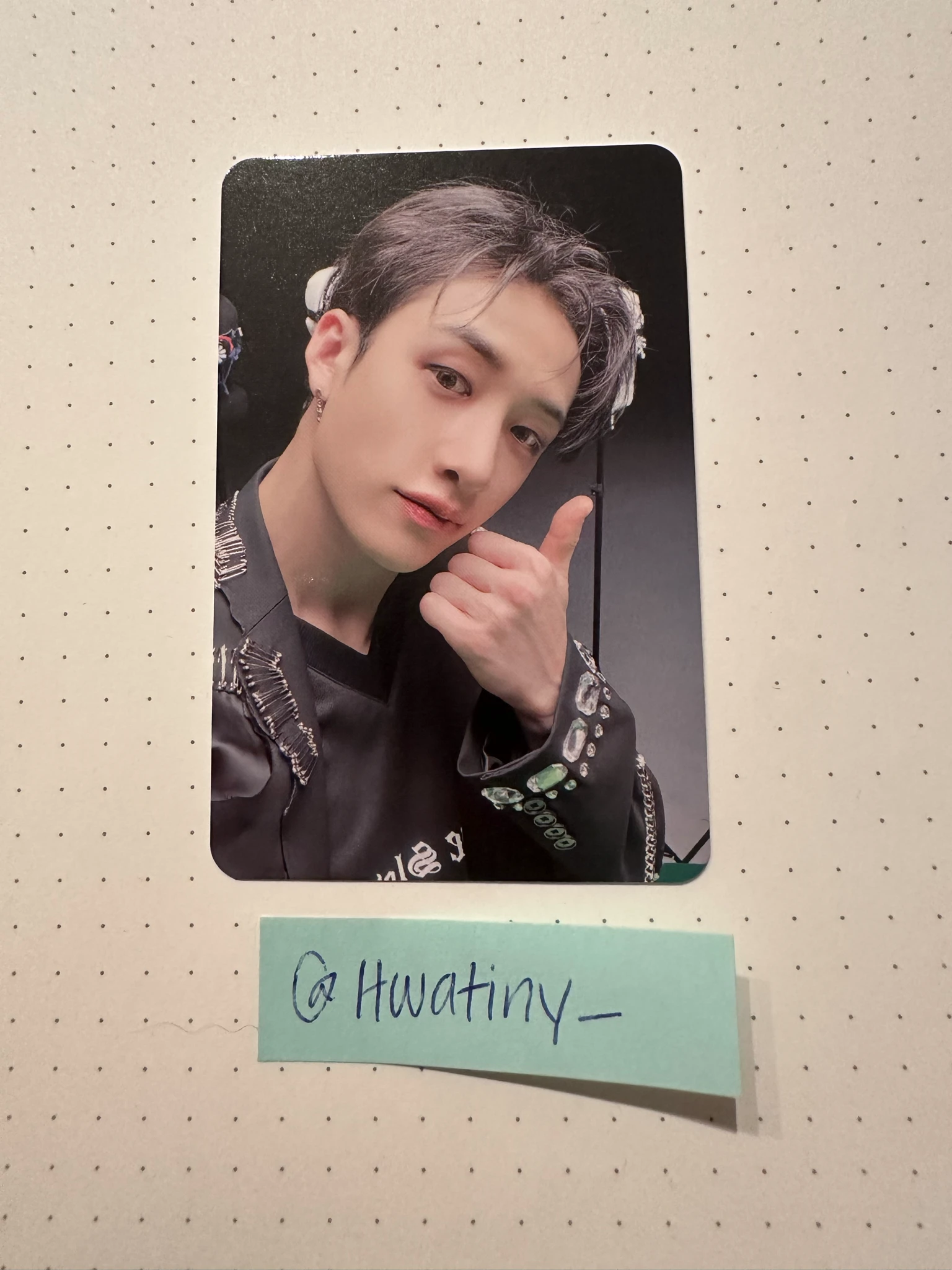 Stray Kids Bang Chan Stray Kids - Bang Chan - Rock Star Album album photocard Ver A Bang Chan listing photo 1