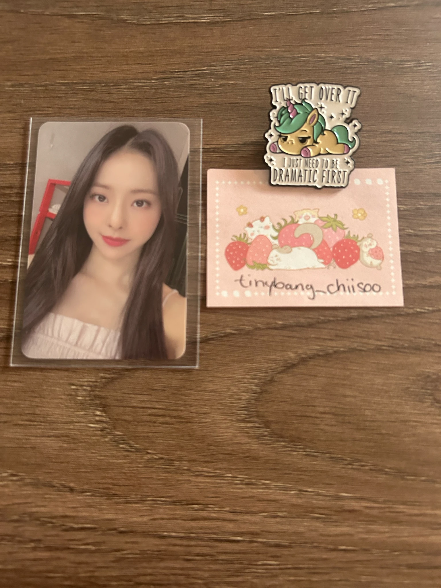 LOONA ViVi LOONA - ViVi - Lightstick Other lightstick 1st anniversary merch photocard pre-order benefit photocard set listing photo 1