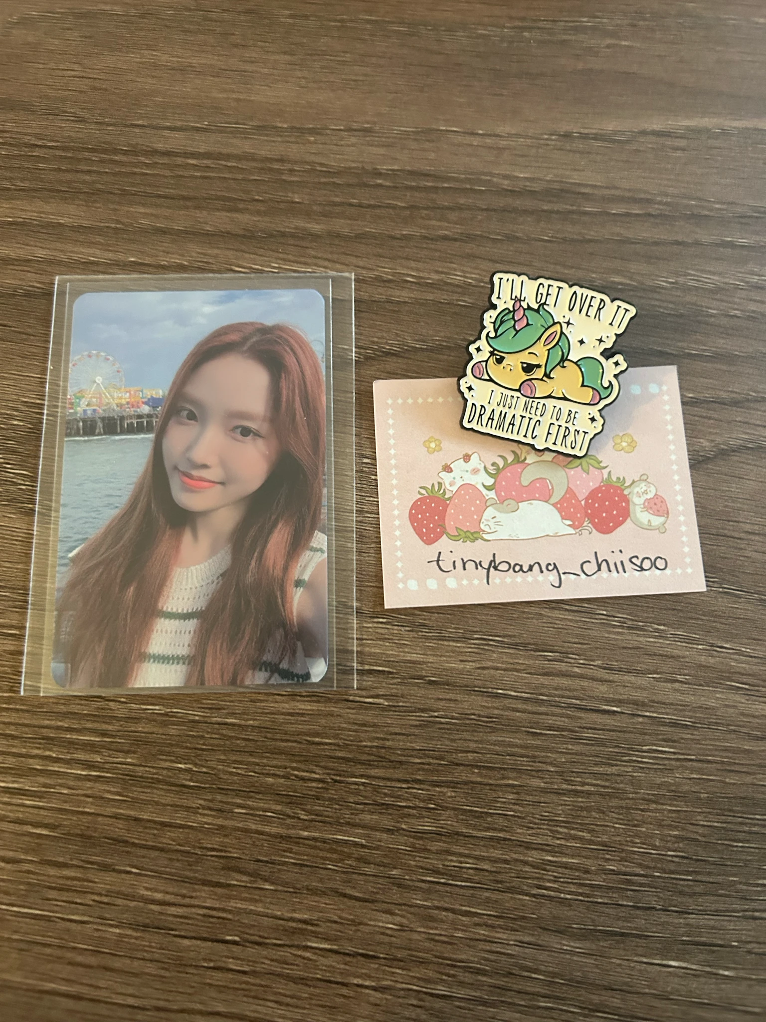 LOONA Go Won LOONA - Go Won - 2022 1st World Tour LOONATHEWORLD Event mymusictaste (mmt) trading card photocard set listing photo 1