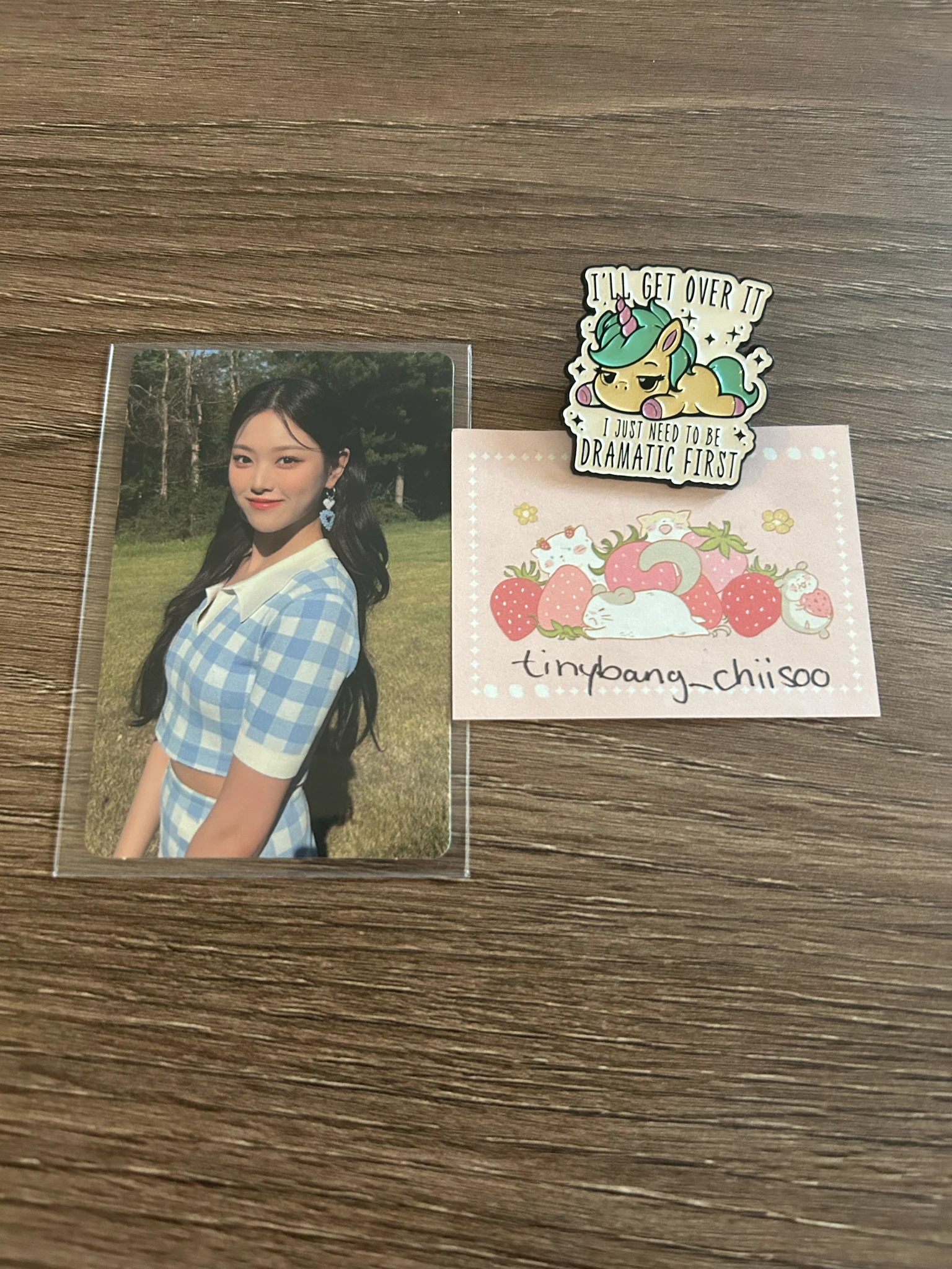 LOONA HyunJin LOONA - HyunJin - Flip That Album C version album photocard listing photo 1