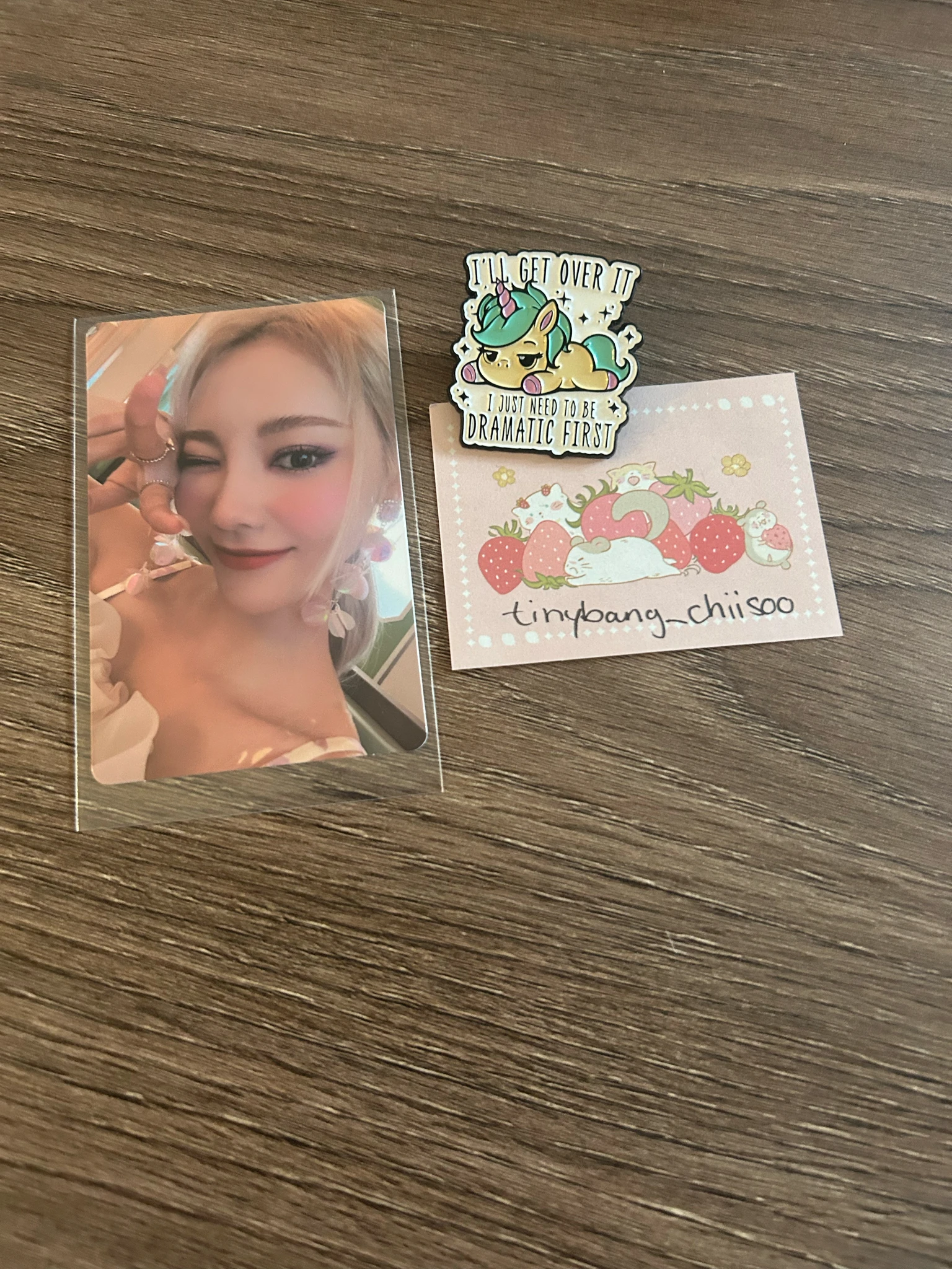 LOONA JinSoul LOONA - JinSoul - Flip That Album A version album photocard listing photo 1