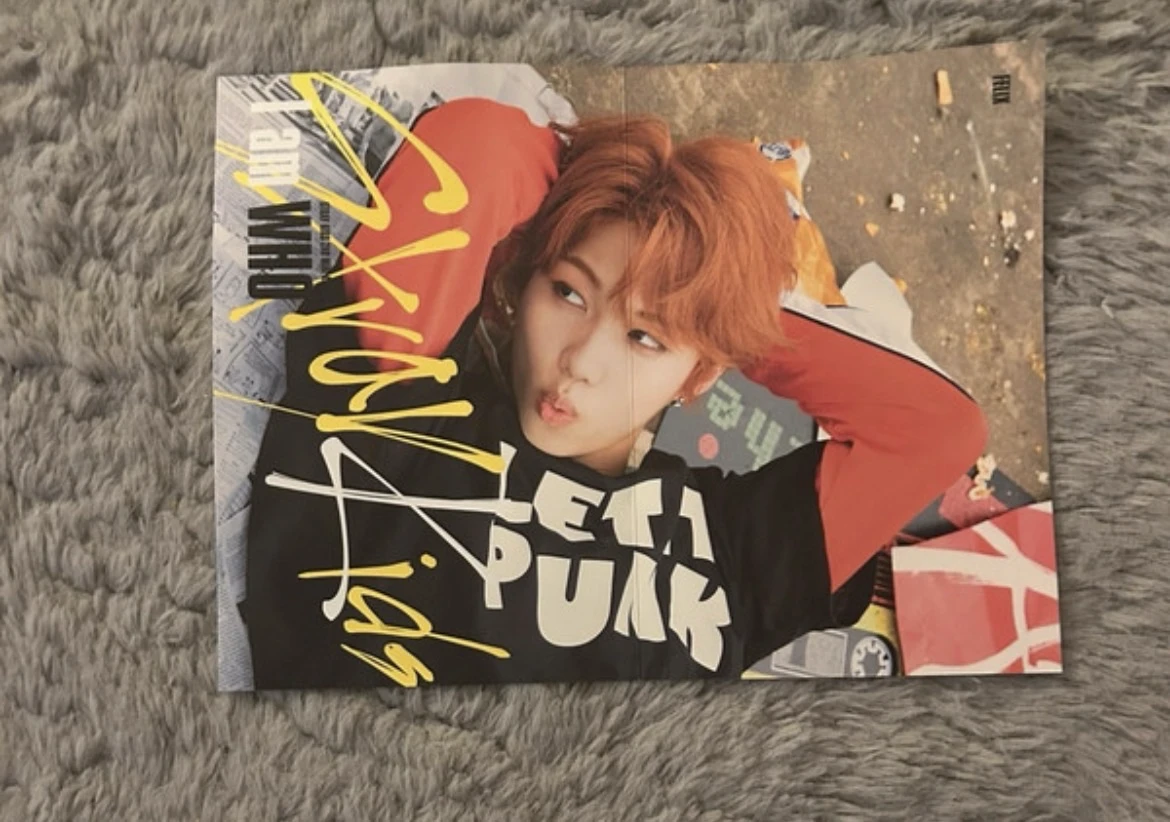 Stray Kids Felix Stray Kids - Felix - I am WHO? Album poster listing photo 1