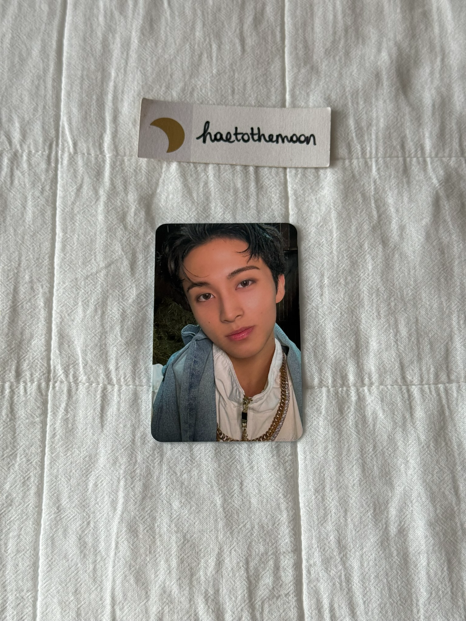 Mark Lee Mark NCT - Mark - The Firstfruit Album withmuu lucky draw (LD) listing photo 1