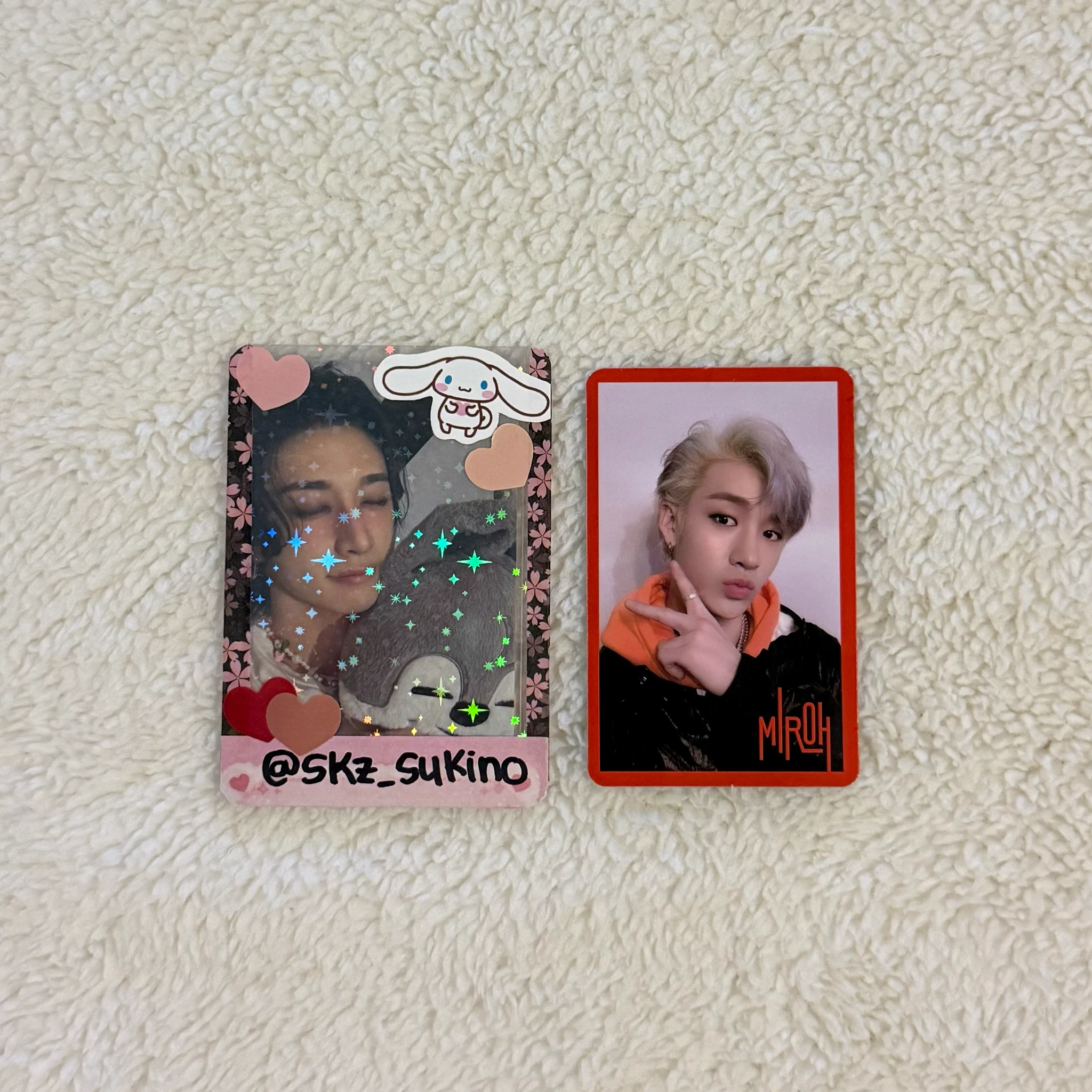 Stray Kids Bang Chan Stray Kids - Bang Chan - Clé 1: Miroh Album album photocard red border ver. listing photo 1