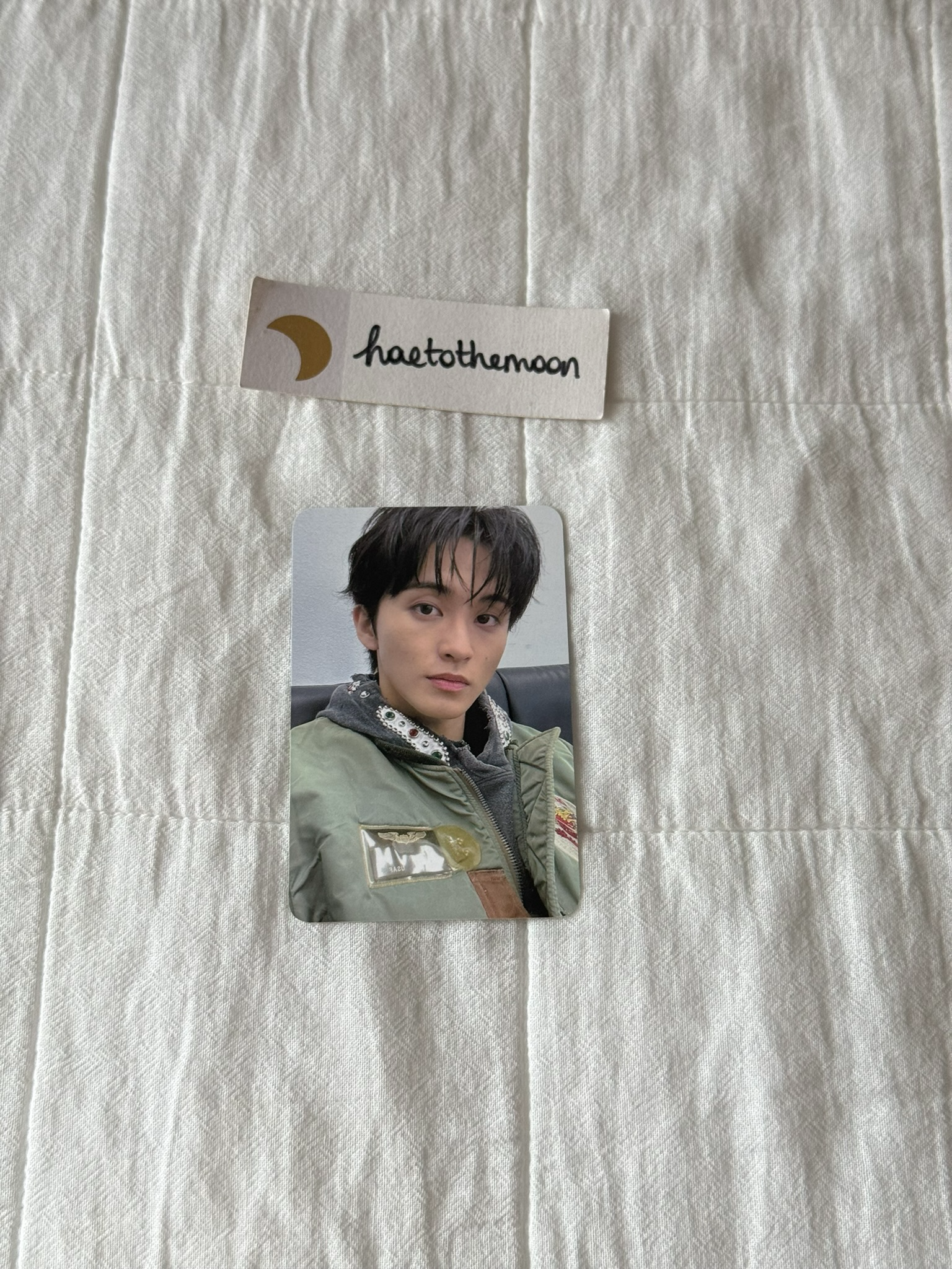 Mark Lee Mark NCT - Mark - The Firstfruit Album iminitv fansign listing photo 1