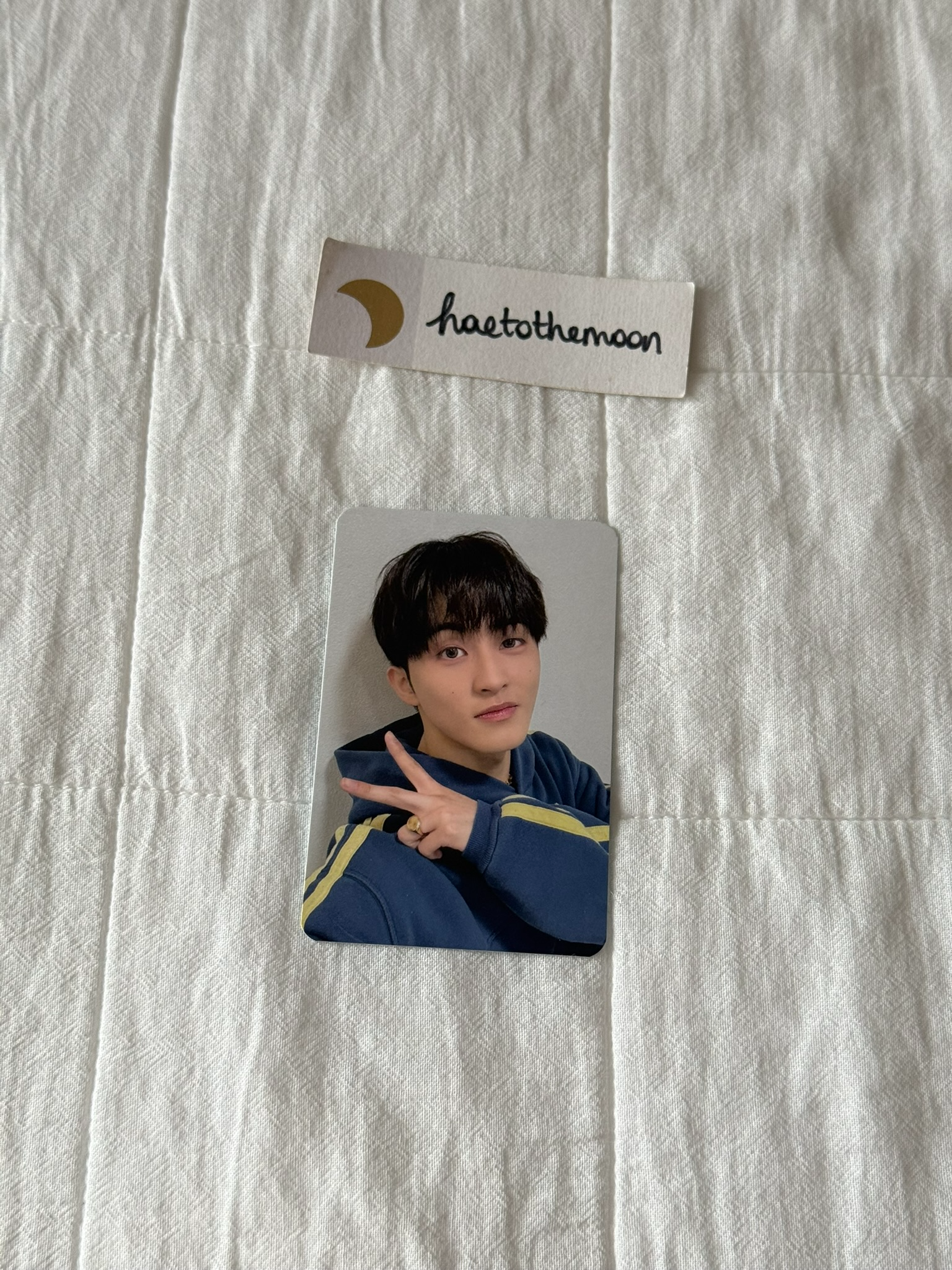 Mark Lee Mark NCT - Mark - The Firstfruit Album fansign b.stage+ listing photo 1