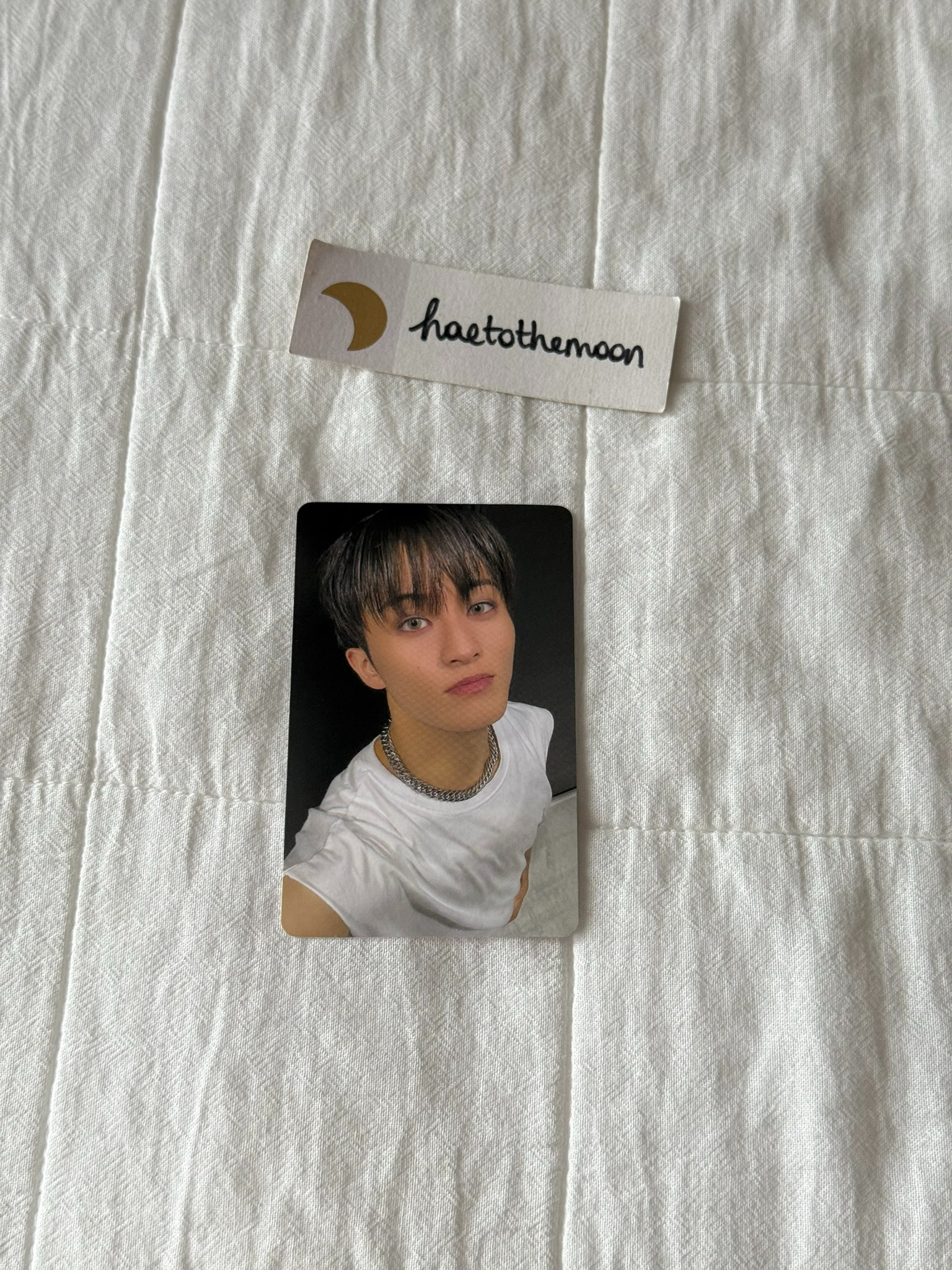 Mark Lee Mark Mark Lee - Mark - The Firstfruit Album photocard holder showcase japan merch photocard listing photo 1