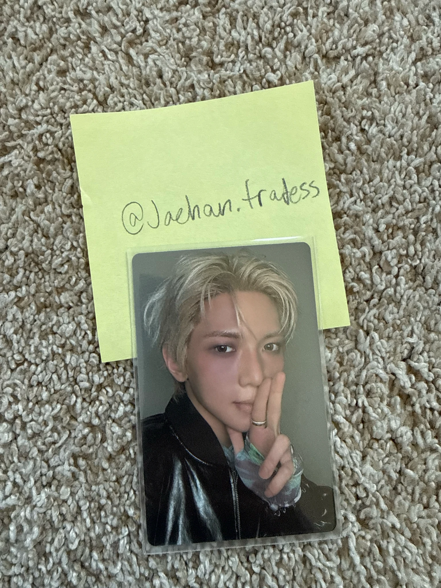 ATEEZ Yeosang ATEEZ - Yeosang - GOLDEN HOUR : Part.5 Album album photocard Z version version 2 listing photo 1