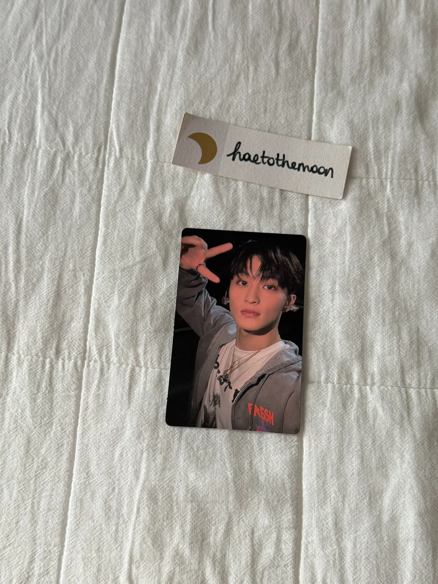 Mark Lee Mark NCT - Mark - The Firstfruit Album weverse global shop (wvg) listening session listing photo 1