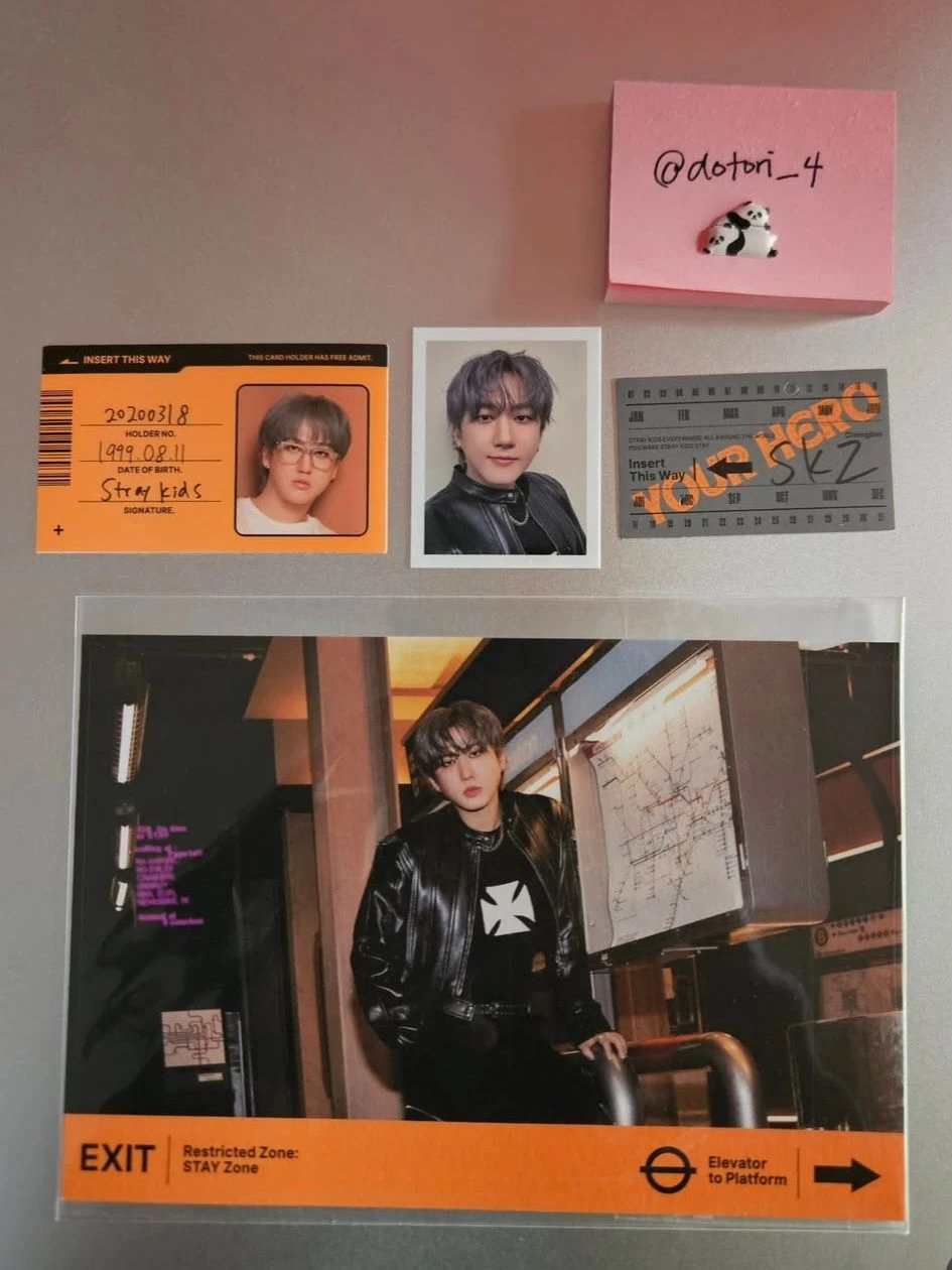 Stray Kids Changbin Stray Kids - Changbin - 2025 Japan Season's Greetings - Your Hero Other postcard season's greetings purchase benefit supplemental listing photo 1