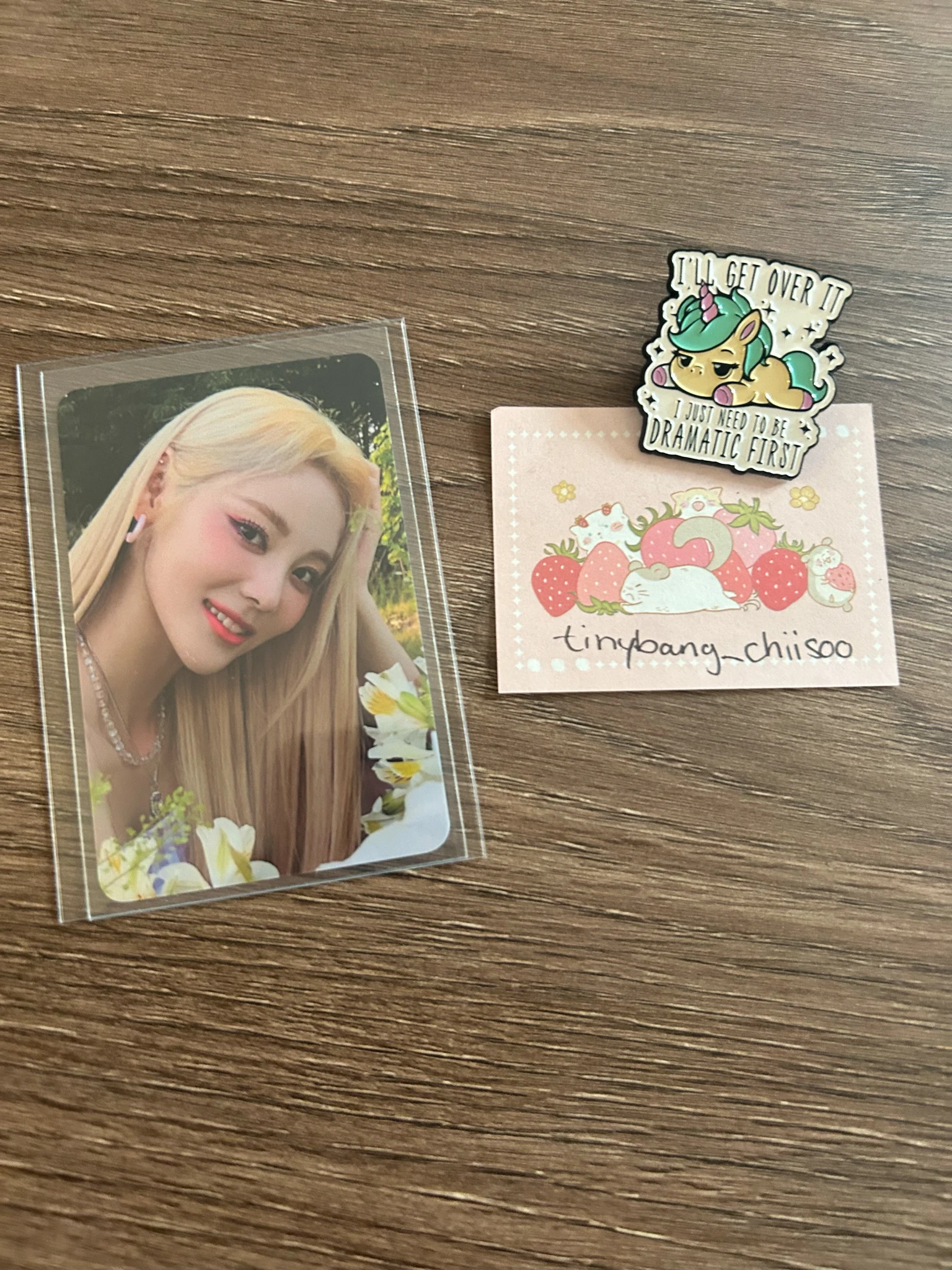 LOONA JinSoul LOONA - JinSoul - Flip That Album pre-order benefit (pob) everline listing photo 1