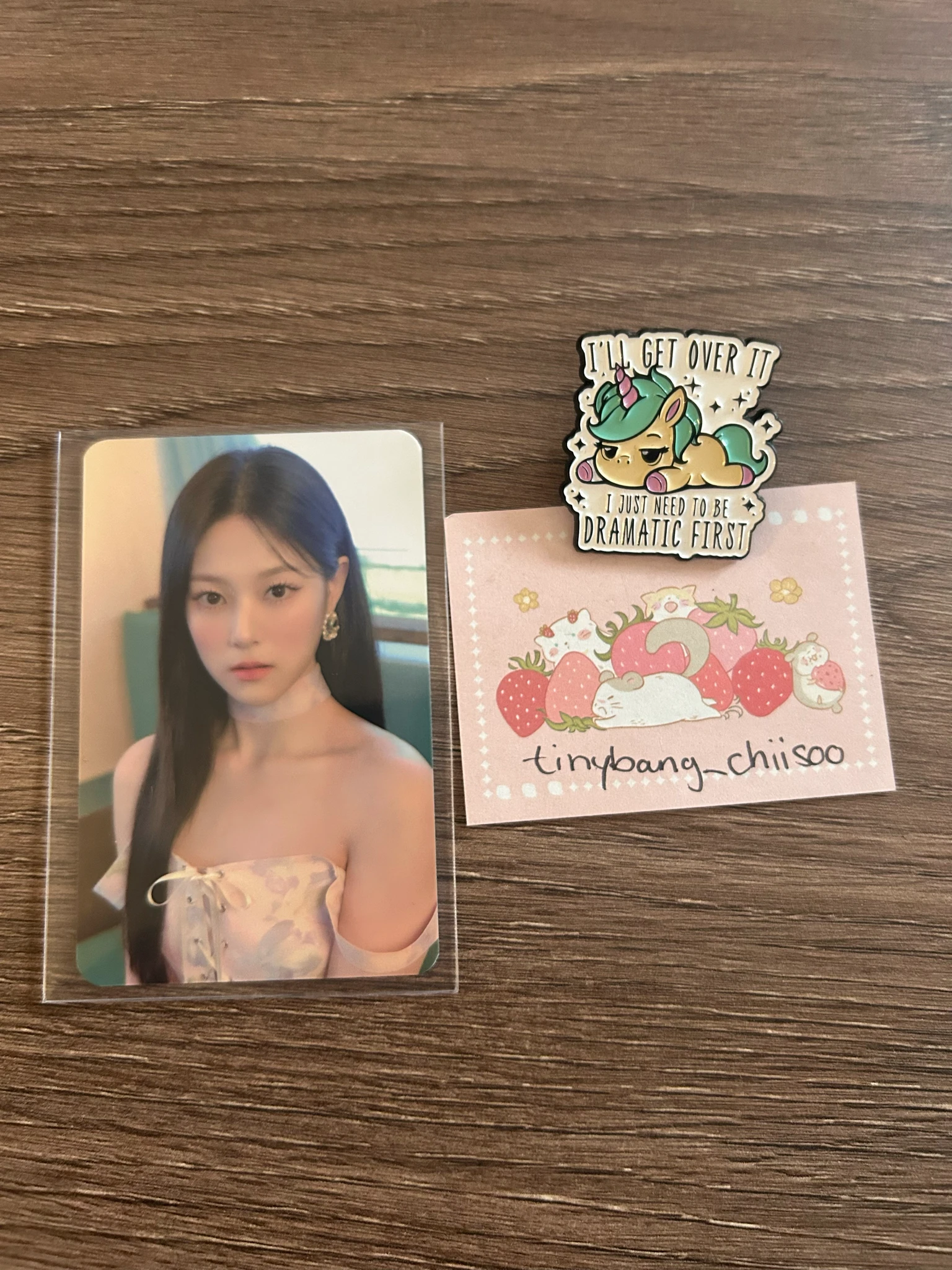 LOONA HyunJin LOONA - HyunJin - Flip That Album merch photocard A version everline collect book listing photo 1