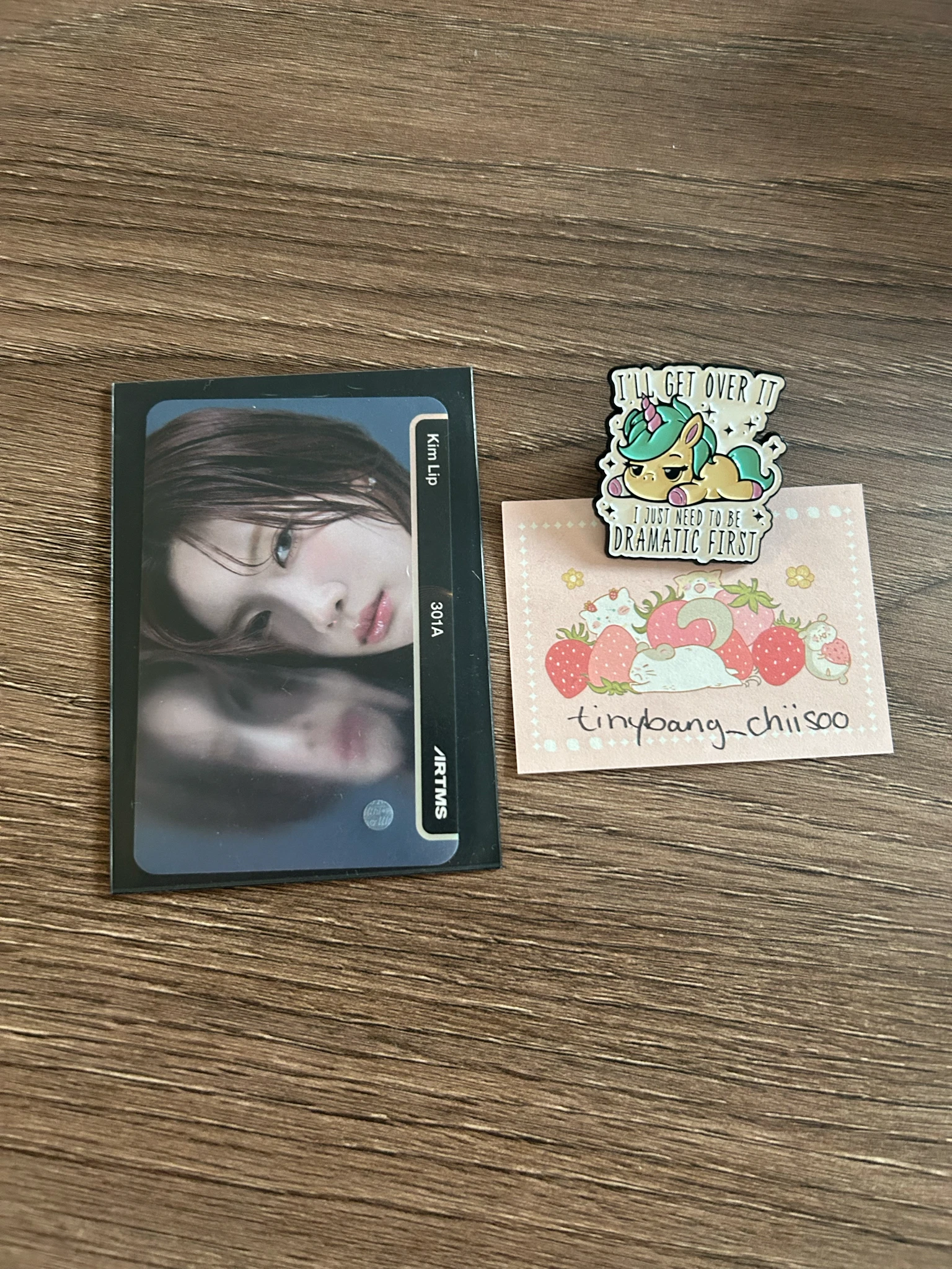 ARTMS Kim Lip ARTMS - Kim Lip - Club Icarus Album album photocard objekt music album listing photo 1
