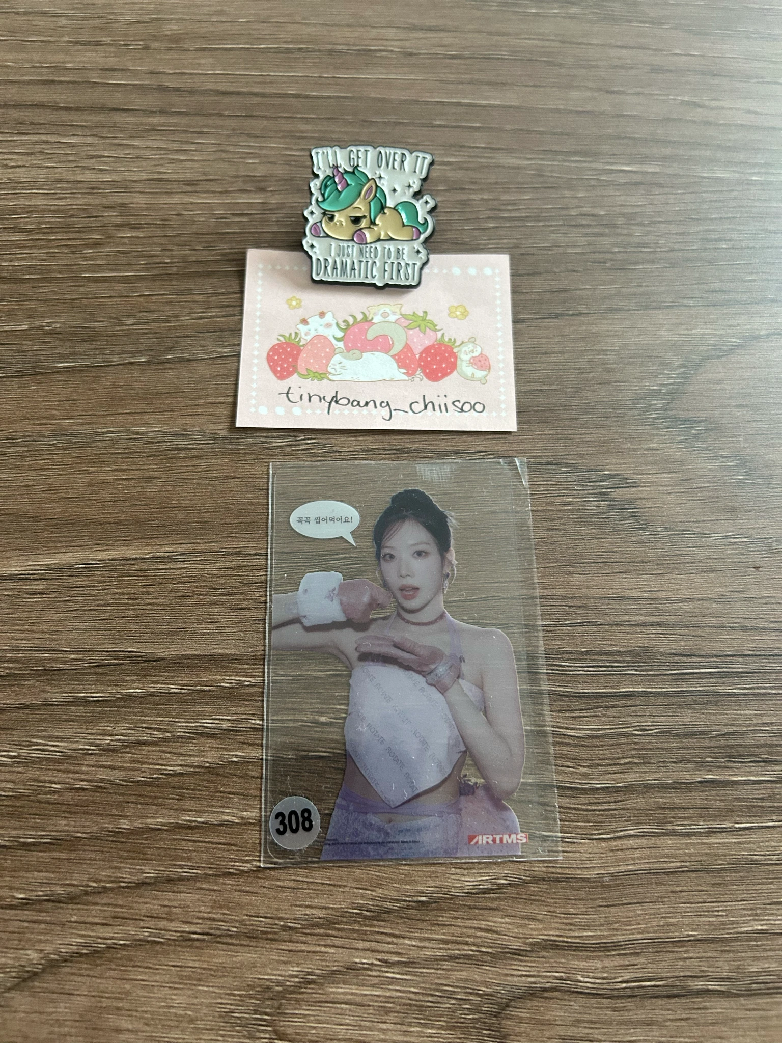 ARTMS Kim Lip ARTMS - Kim Lip - <Dall> Album album photocard transparent listing photo 1
