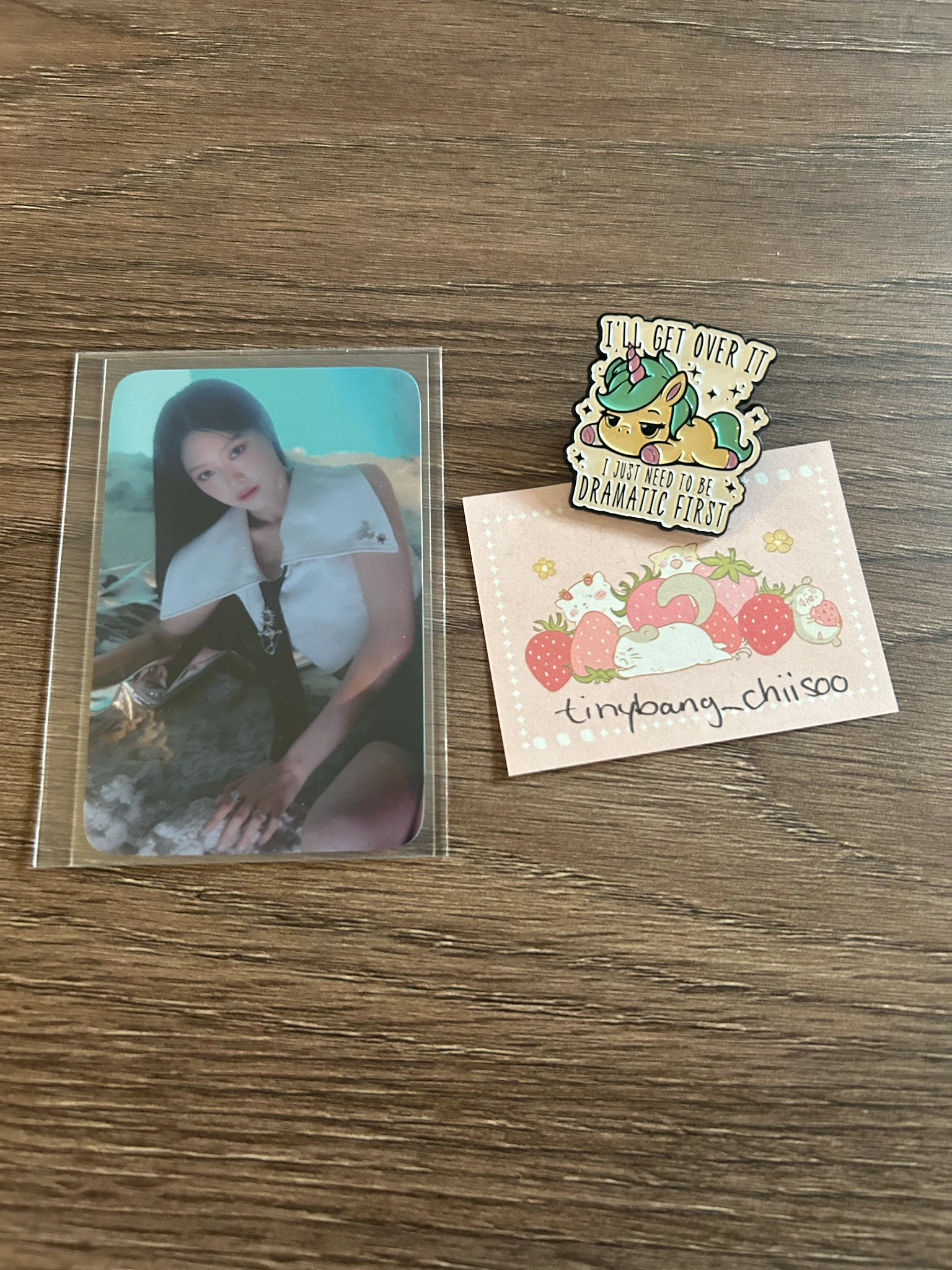 Loossemble HyunJin Loossemble - HyunJin - Make a Voyage Event merch photocard trading card listing photo 1