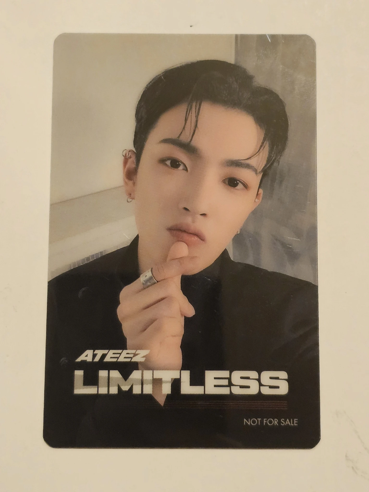 ATEEZ Hongjoong ATEEZ - Hongjoong - Limitless Album hmv coupon card listing photo 1