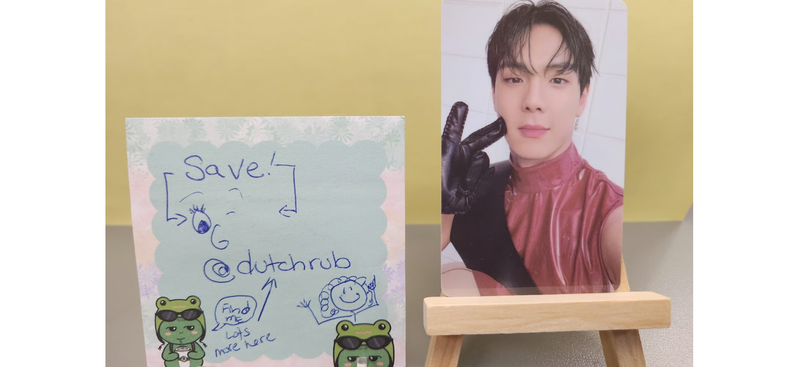 MONSTA X Shownu MONSTA X - Shownu - The Unseen Album sub-unit album lucky draw (LD) withmuu/withdrama pvc card listing photo 1
