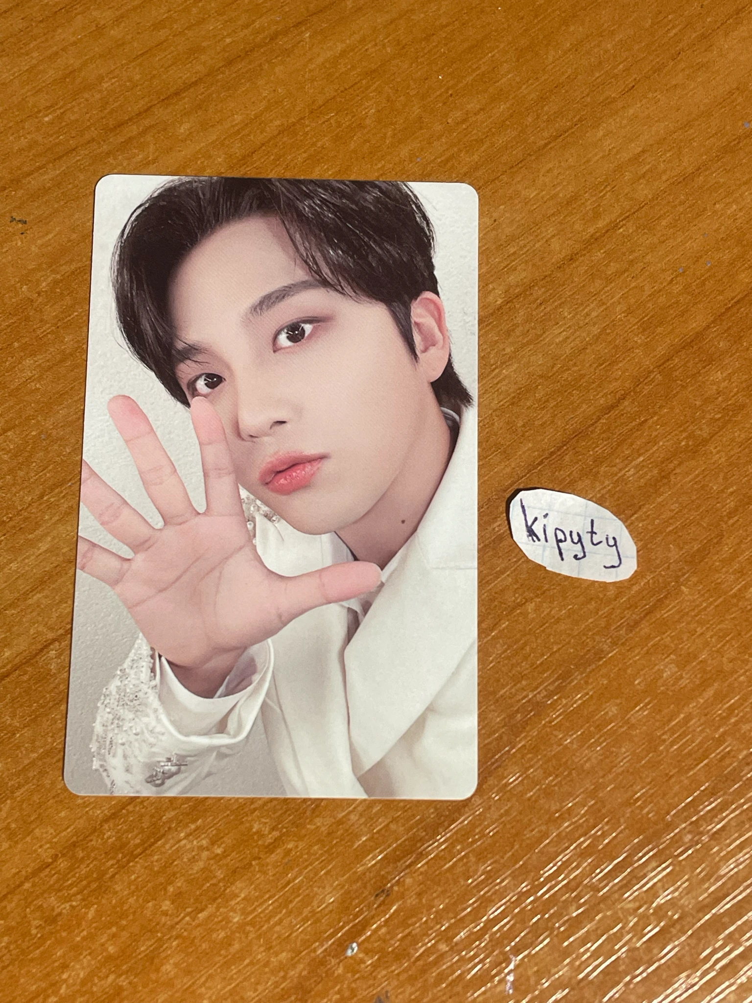 ATEEZ Jongho ATEEZ - Jongho - Towards The Light: Will To Power World Tour Event soundcheck vip ticket benefit listing photo 1