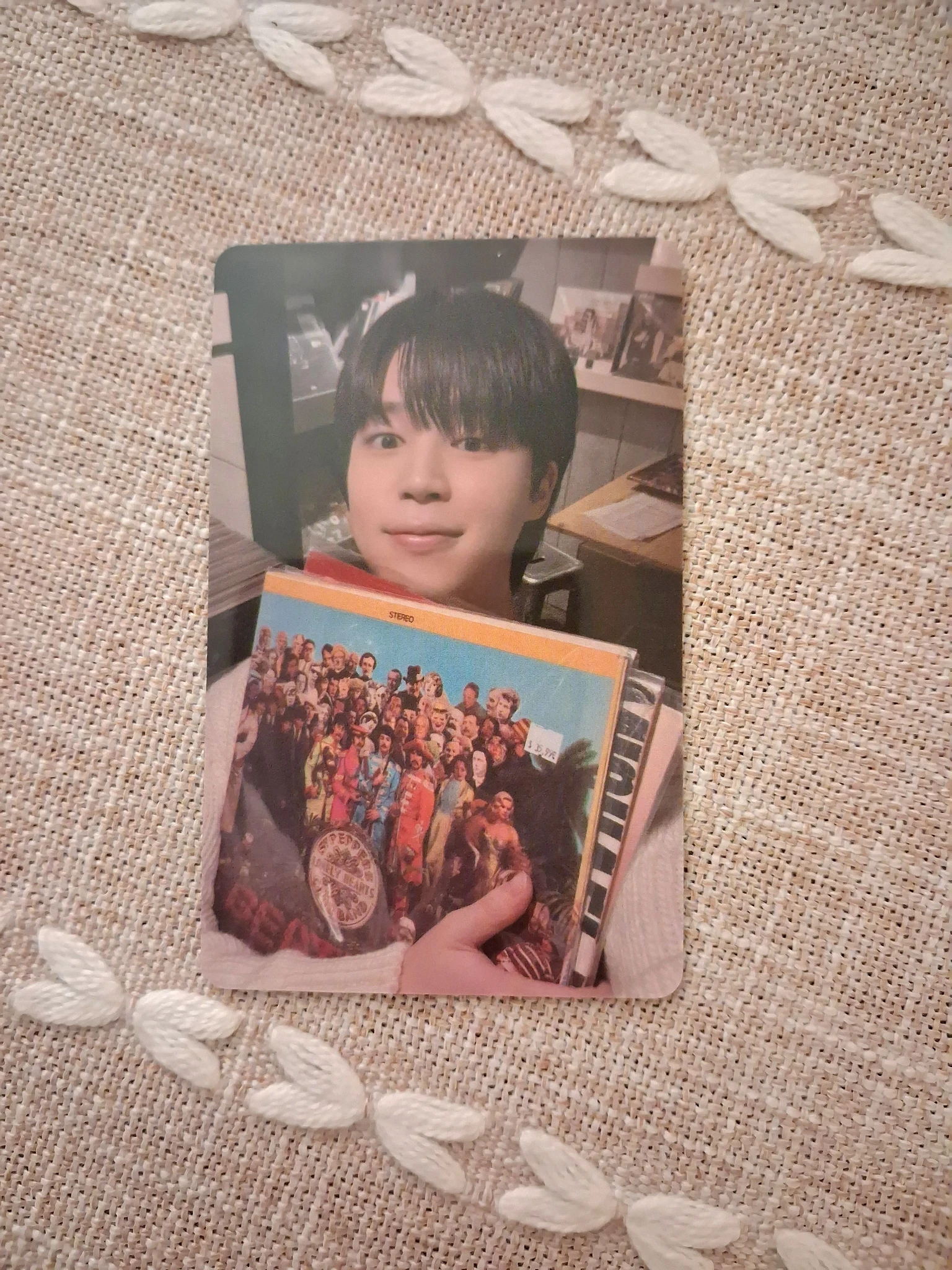 BTS Jimin BTS - Jimin - Face Album weverse global special gift pvc listing photo 1