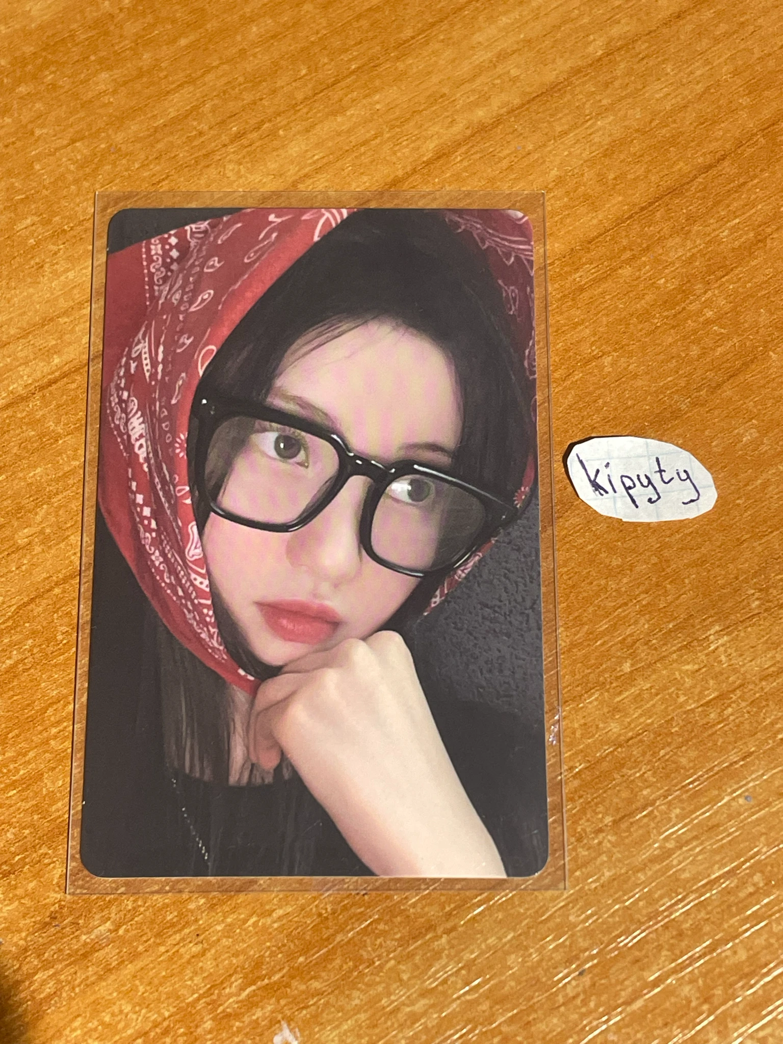 BABYMONSTER Asa BABYMONSTER - Asa - DRIP Album bandana ver selfie version listing photo 1