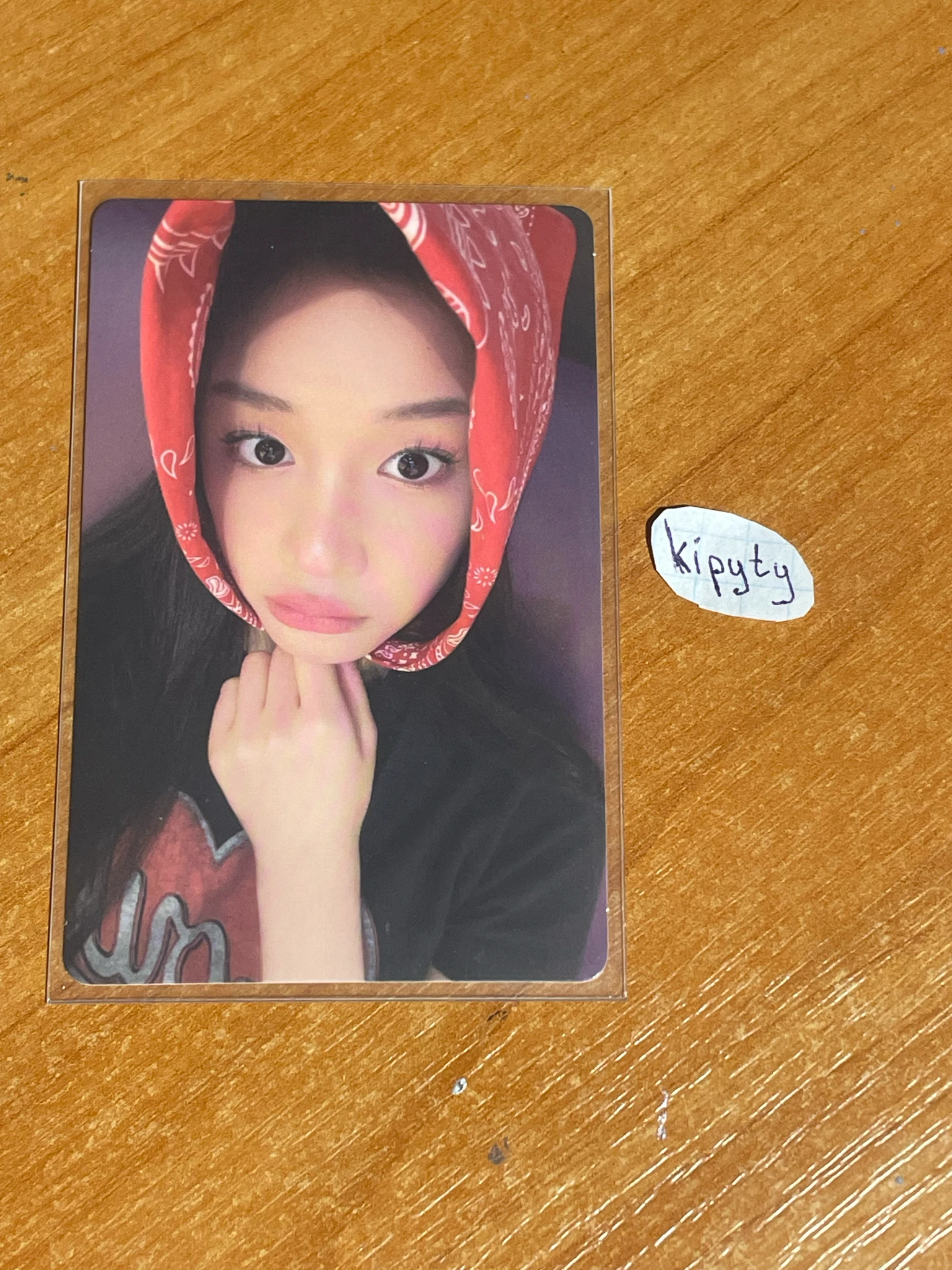 BABYMONSTER Pharita BABYMONSTER - Pharita - DRIP Album bandana ver selfie version listing photo 1