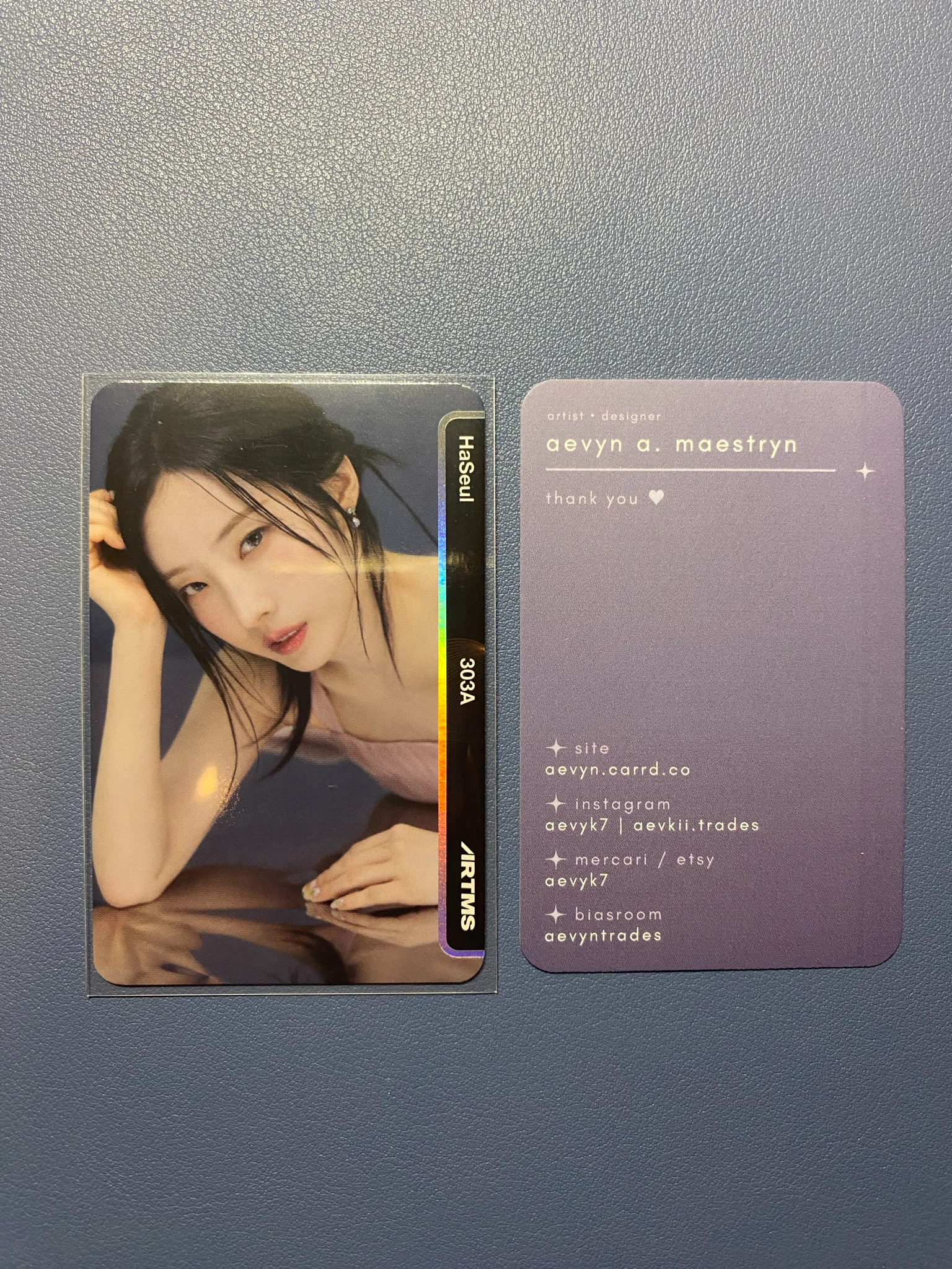 ARTMS HaSeul ARTMS - HaSeul - Club Icarus Album album photocard objekt music album listing photo 1