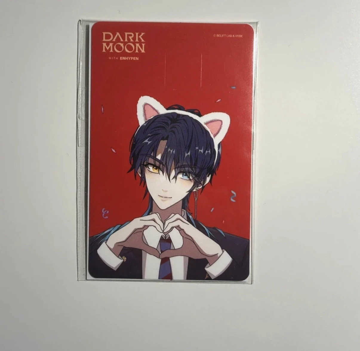 ENHYPEN Sunghoon ENHYPEN - Sunghoon - Enhypen x Dark Moon Event merch card sticker listing photo 1
