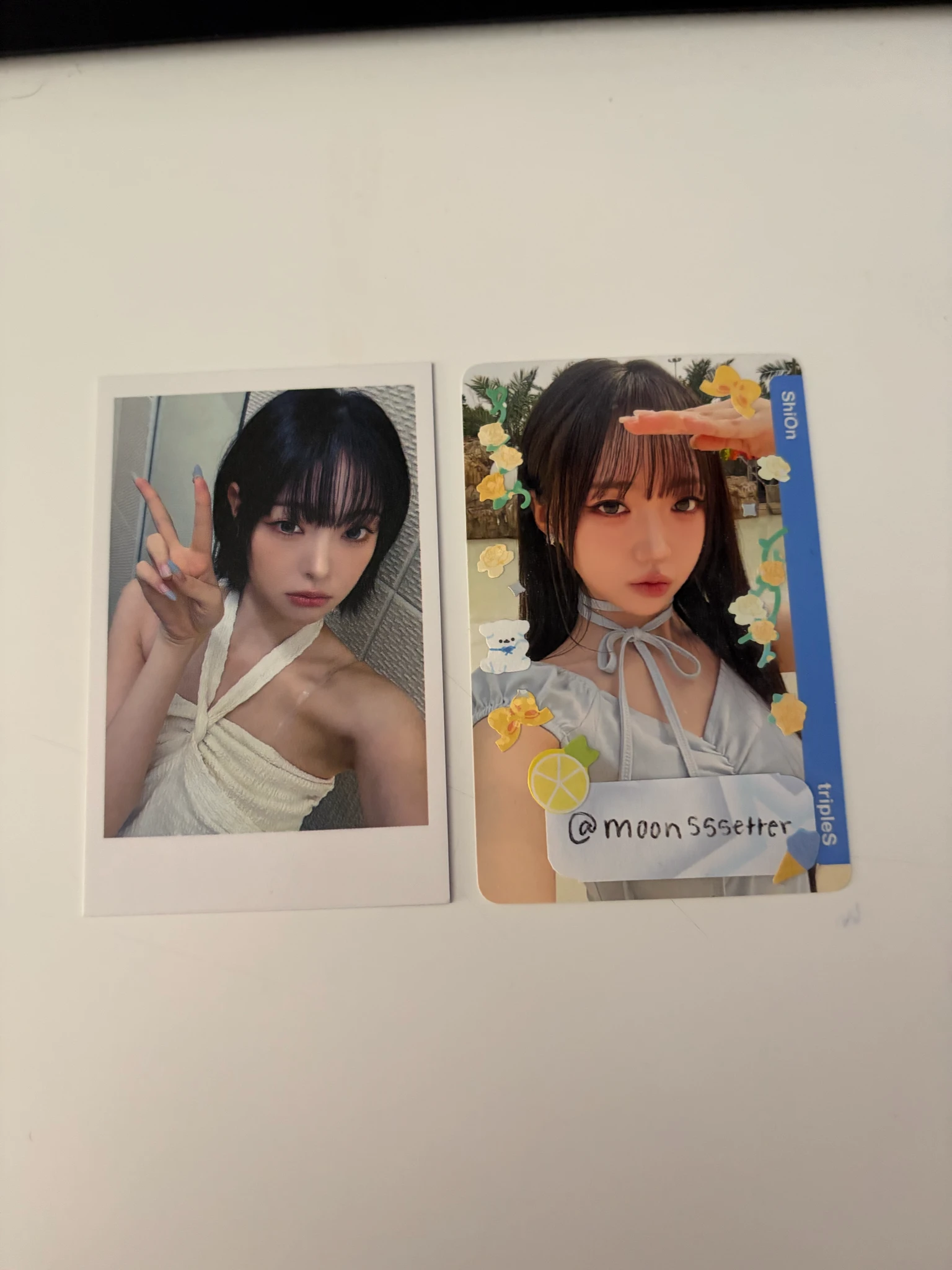 tripleS Lynn tripleS - Lynn - LOVE&POP pt.1 Album jump up polaroid fansign round 5 listing photo 1