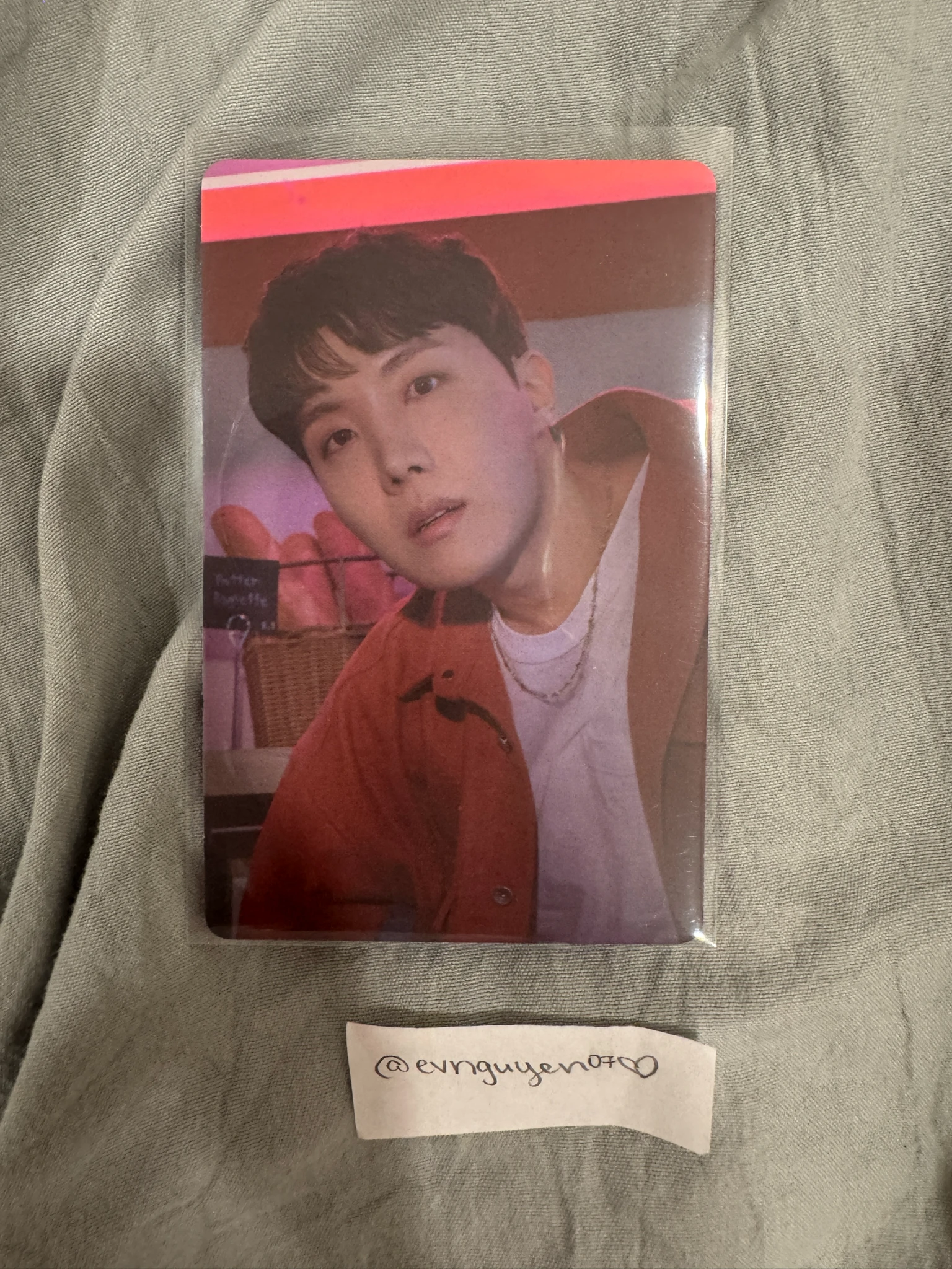 BTS j-hope BTS-J-HOPE-Album-Permission to Dance Live Album listing photo 1