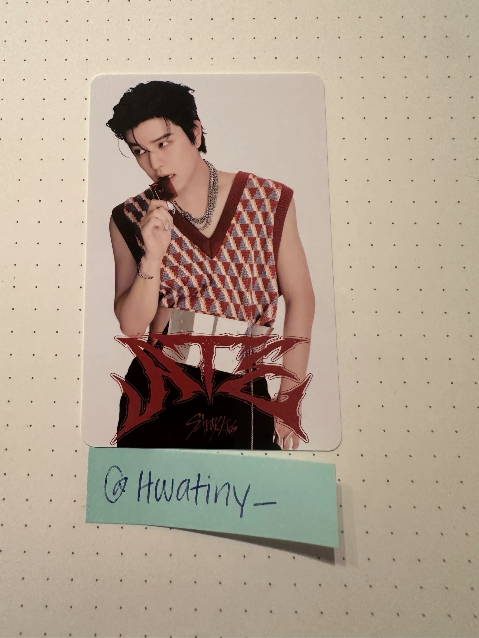 Stray Kids Seungmin Stray Kids - Seungmin - ATE Album album photocard nemo version B version listing photo 1