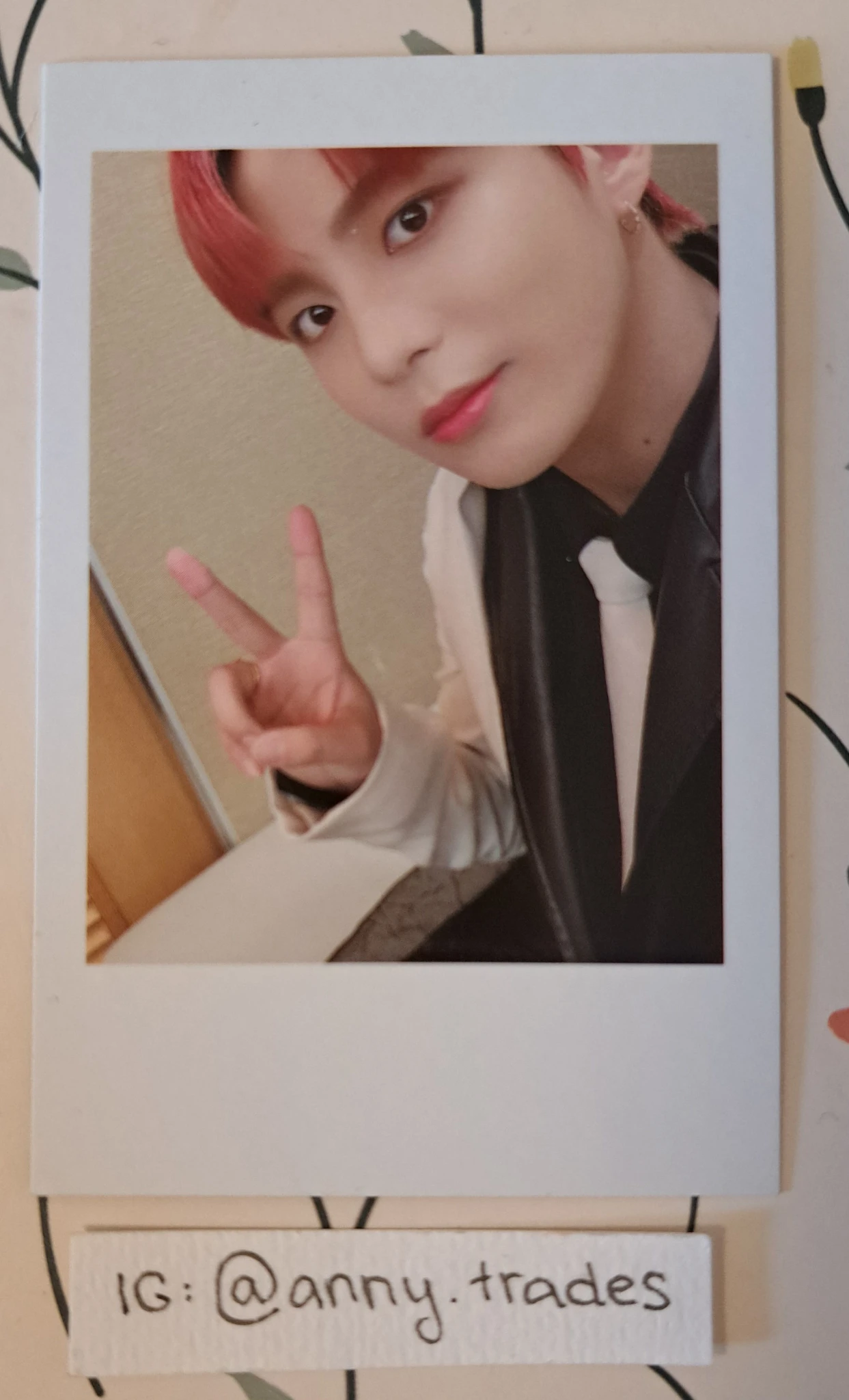 ATEEZ Jongho ATEEZ - Jongho - ZERO : FEVER Part.2 Album polaroid merch photocard subk shop pob (pre-order benefit) version 2 listing photo 1