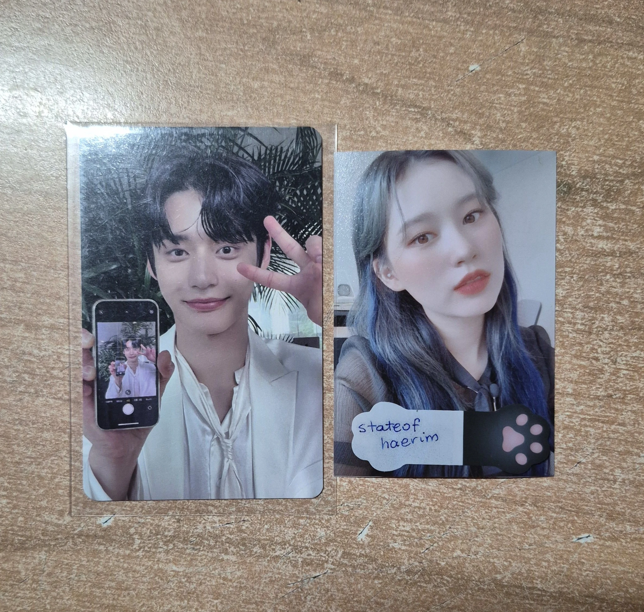 ZEROBASEONE Jiwoong ZEROBASEONE - Jiwoong - 2023 FAN-CON Event trading card C version listing photo 1