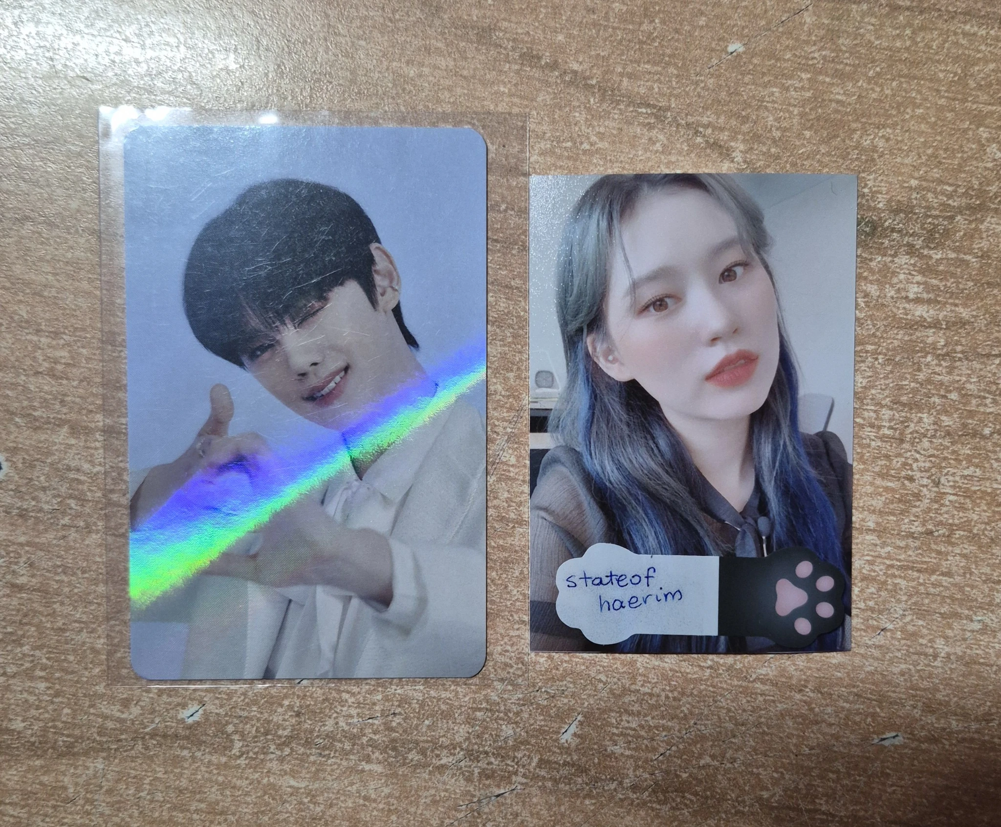 ZEROBASEONE Gyuvin ZEROBASEONE - Gyuvin - 2023 FAN-CON Event trading card F version listing photo 1