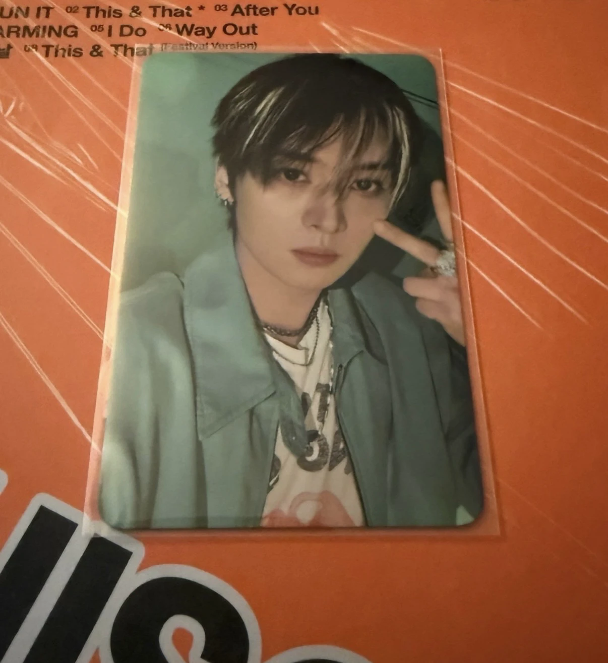 Stray Kids Lee Know Stray Kids - Lee Know - THIS & THAT Album album photocard first press only & version listing photo 1