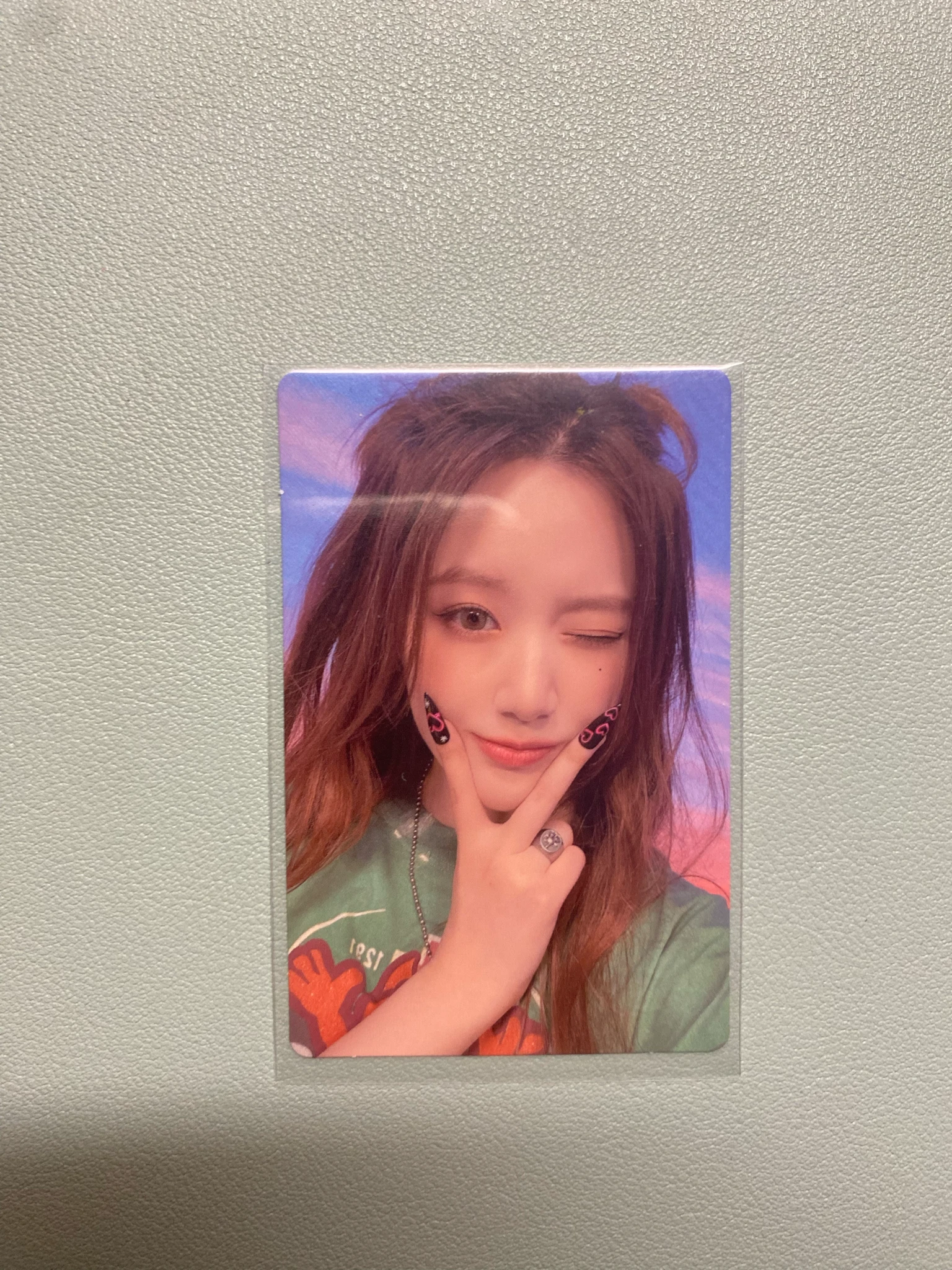 i-dle Shuhua i-dle - Shuhua - HEAT Album english album standard version album photocard flare version FPO listing photo 1