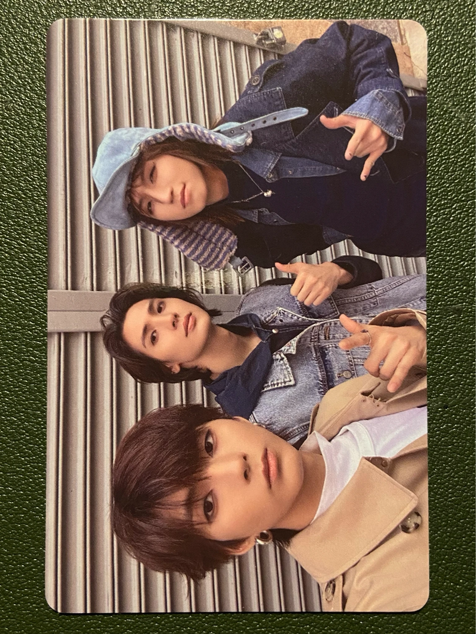 Xdinary Heroes Xdinary Heroes - O.de & Jun Han & Jooyeon - Live and Fall Album album photocard tabloid version unit photocard listing photo 1