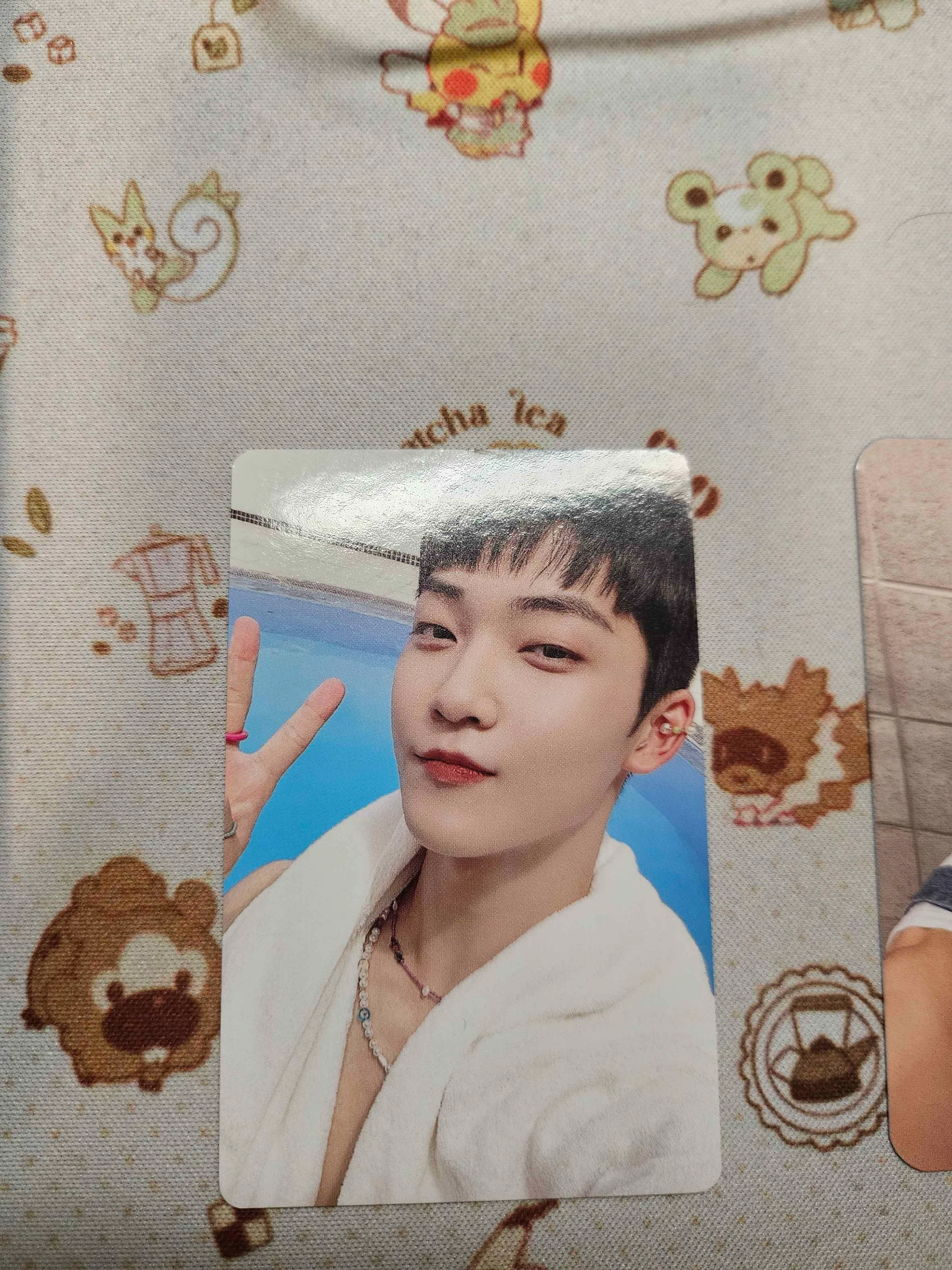 THE BOYZ Kevin THE BOYZ - Kevin - Thrill-ing Album merch photocard pvc pouch listing photo 1