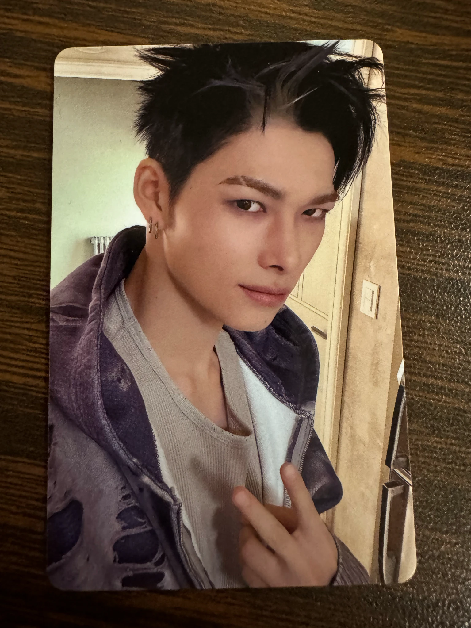 ENHYPEN Ni-ki ENHYPEN - Ni-ki - THE SIN: VANISH Album video call (fancall) withfans / yizhiyu (yzy) round 6 listing photo 1