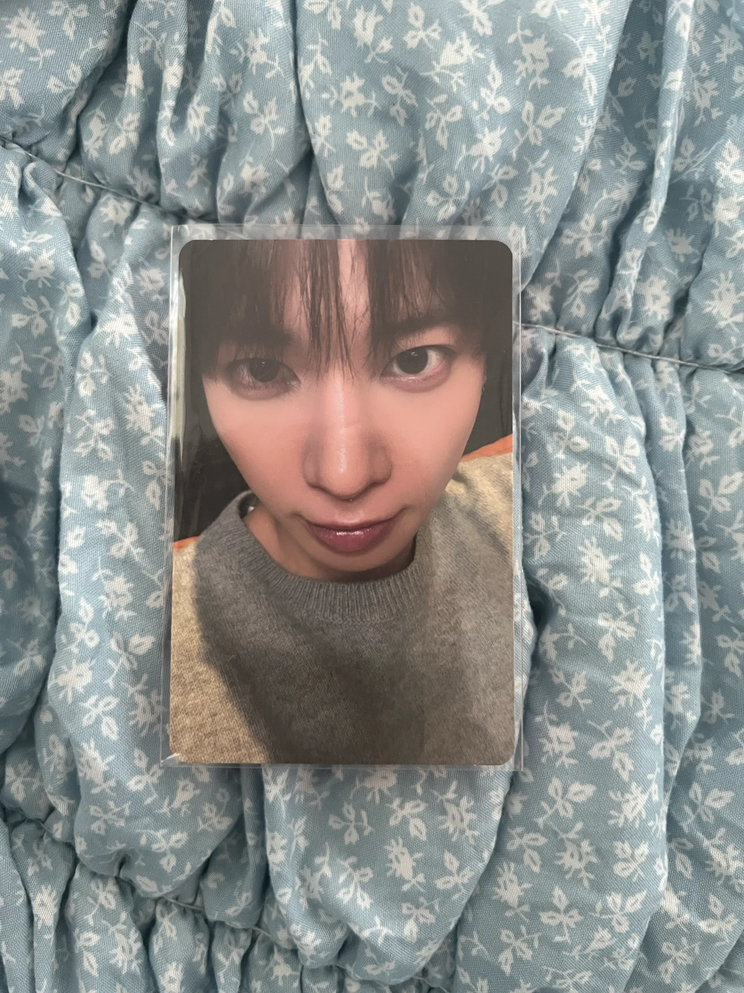 TOMORROW X TOGETHER Taehyun TOMORROW X TOGETHER - Taehyun - 7TH YEAR: A Moment of Stillness in the Thorns Album target exclusive album photocard listing photo 1