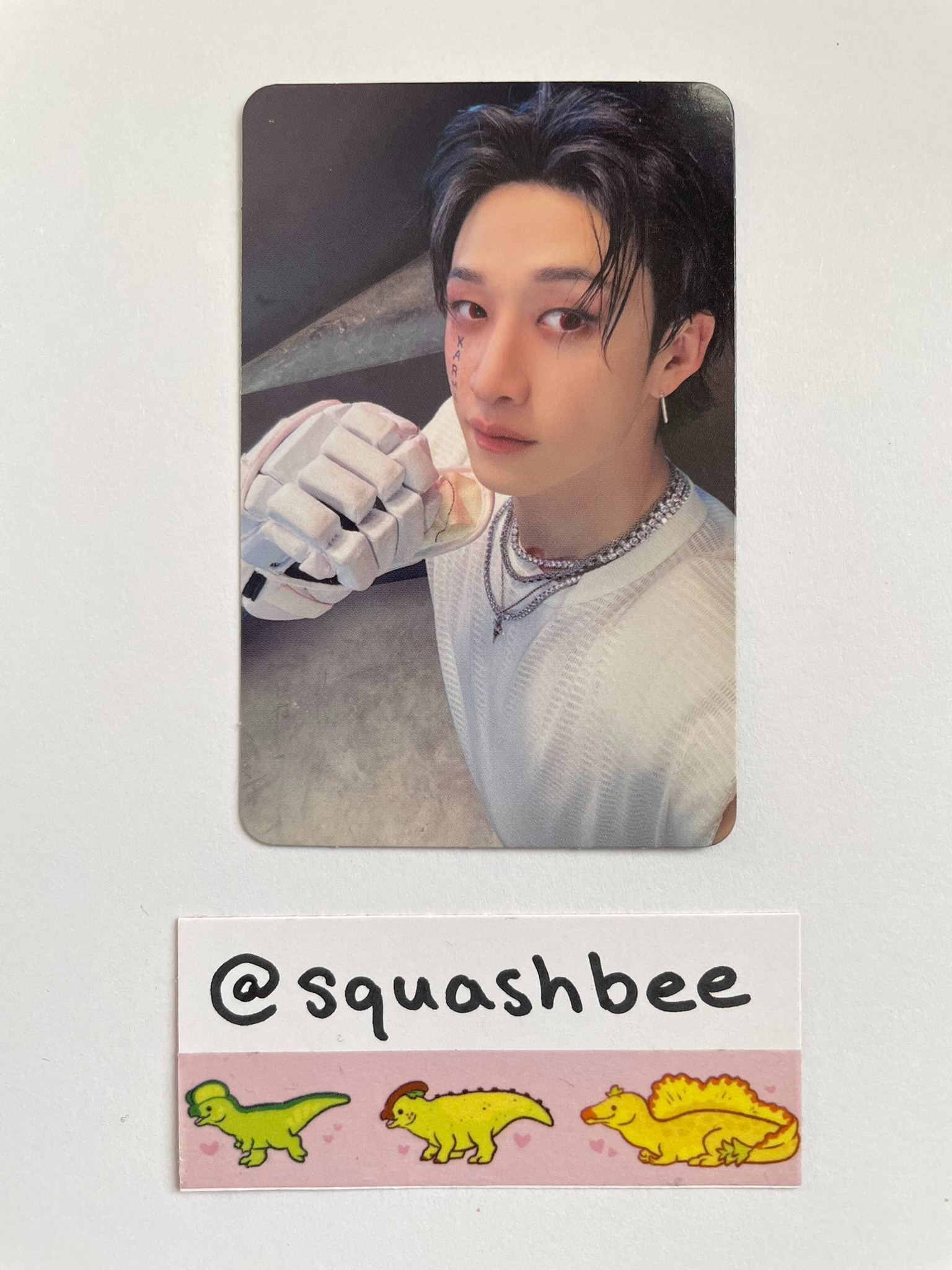Stray Kids Bang Chan Stray Kids - Bang Chan - KARMA Album Hollow Version double-sided listing photo 1