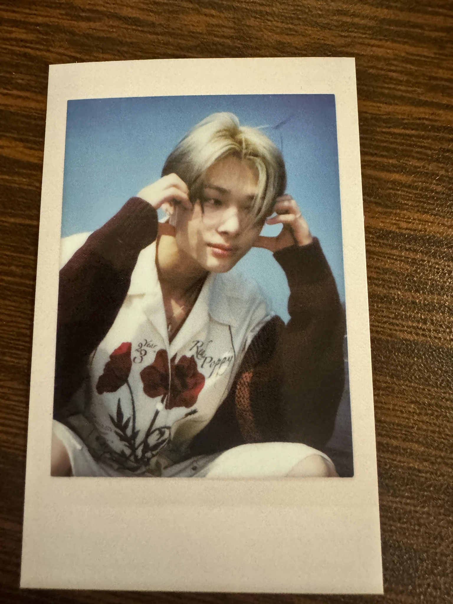 ENHYPEN Ni-ki ENHYPEN - Ni-ki - ORANGE BLOOD Album album photocard engene version korean album polaroid listing photo 1